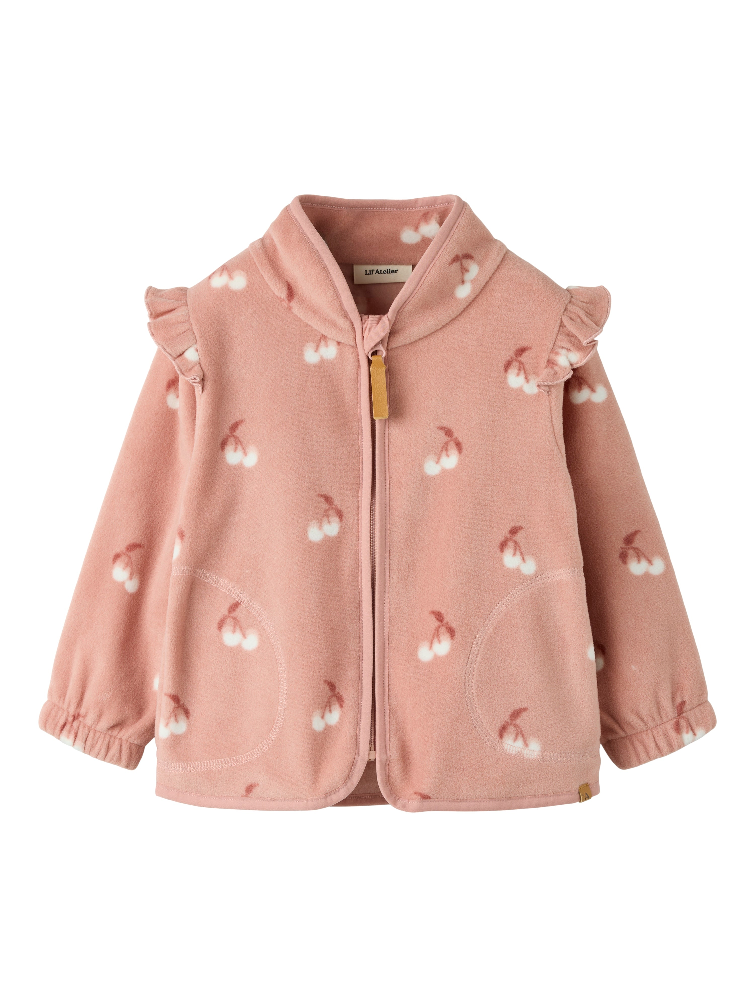 Lil Atelier Laspektra Fleece Jacket - Misty Rose -   Cm
