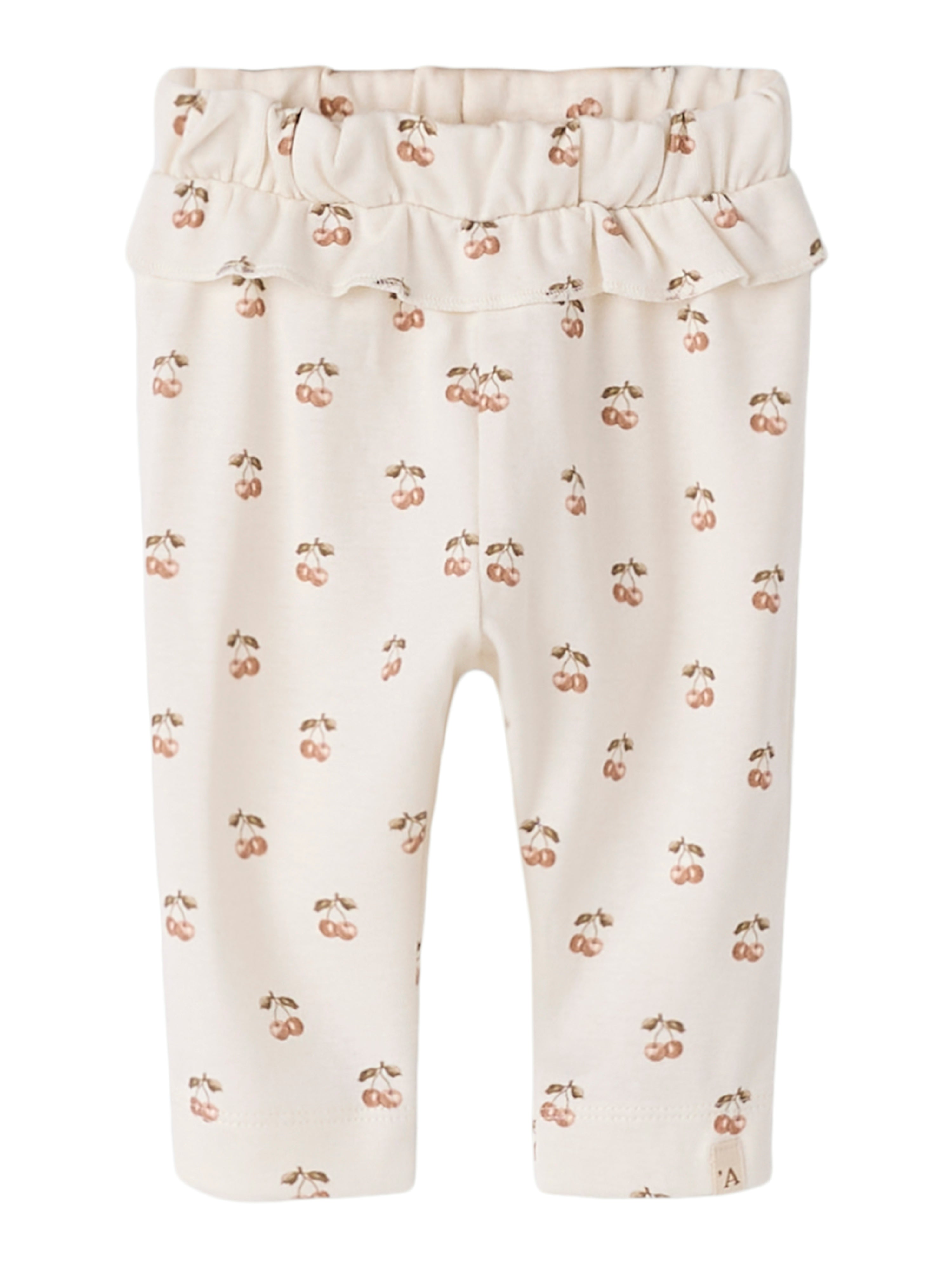 Lil Atelier Layo Pants - Coconut Milk Cherry -   Cm