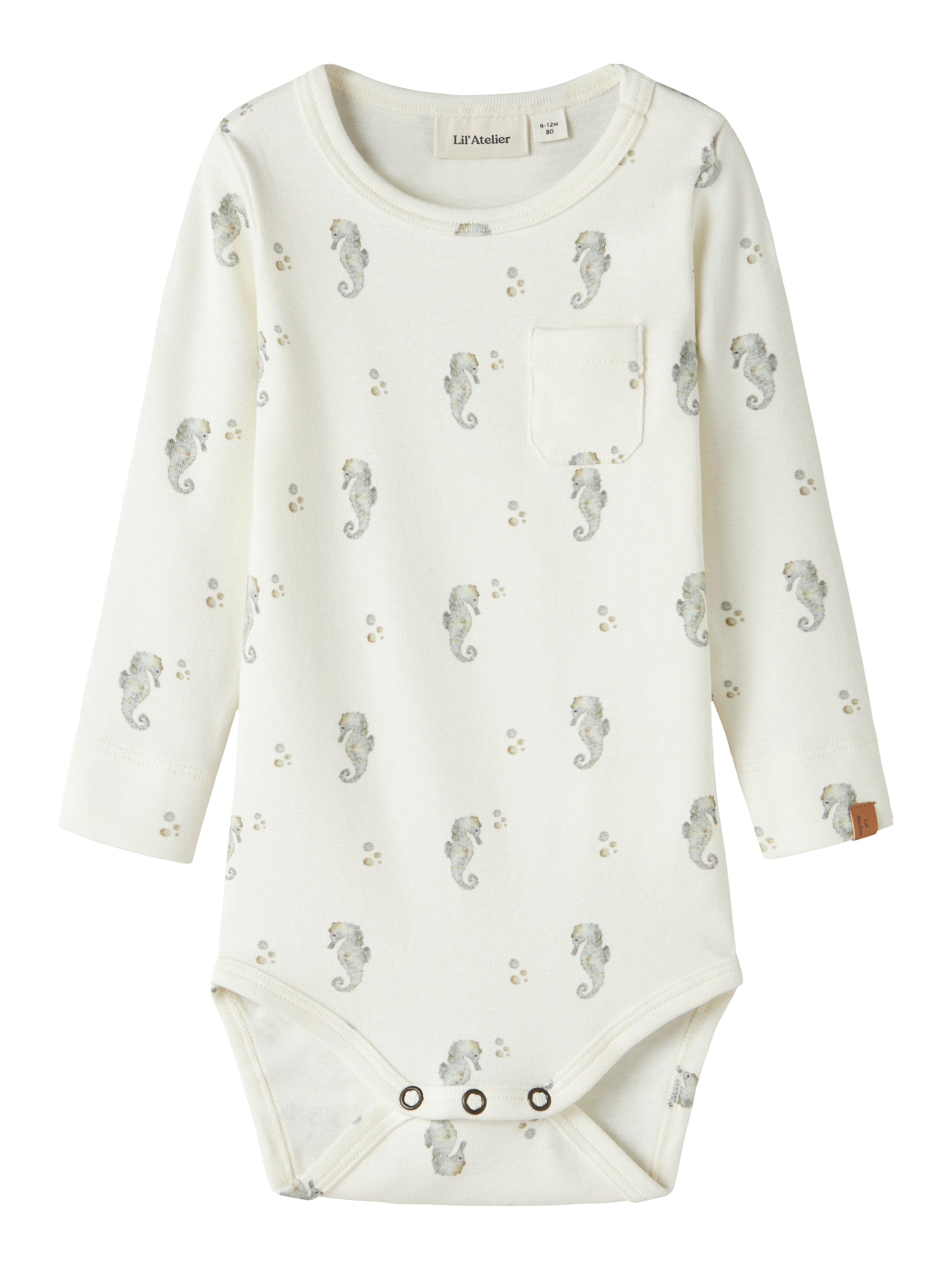 Lil Atelier Gayo Sev Slim Body - Coconut Milk Seahorse -   Cm