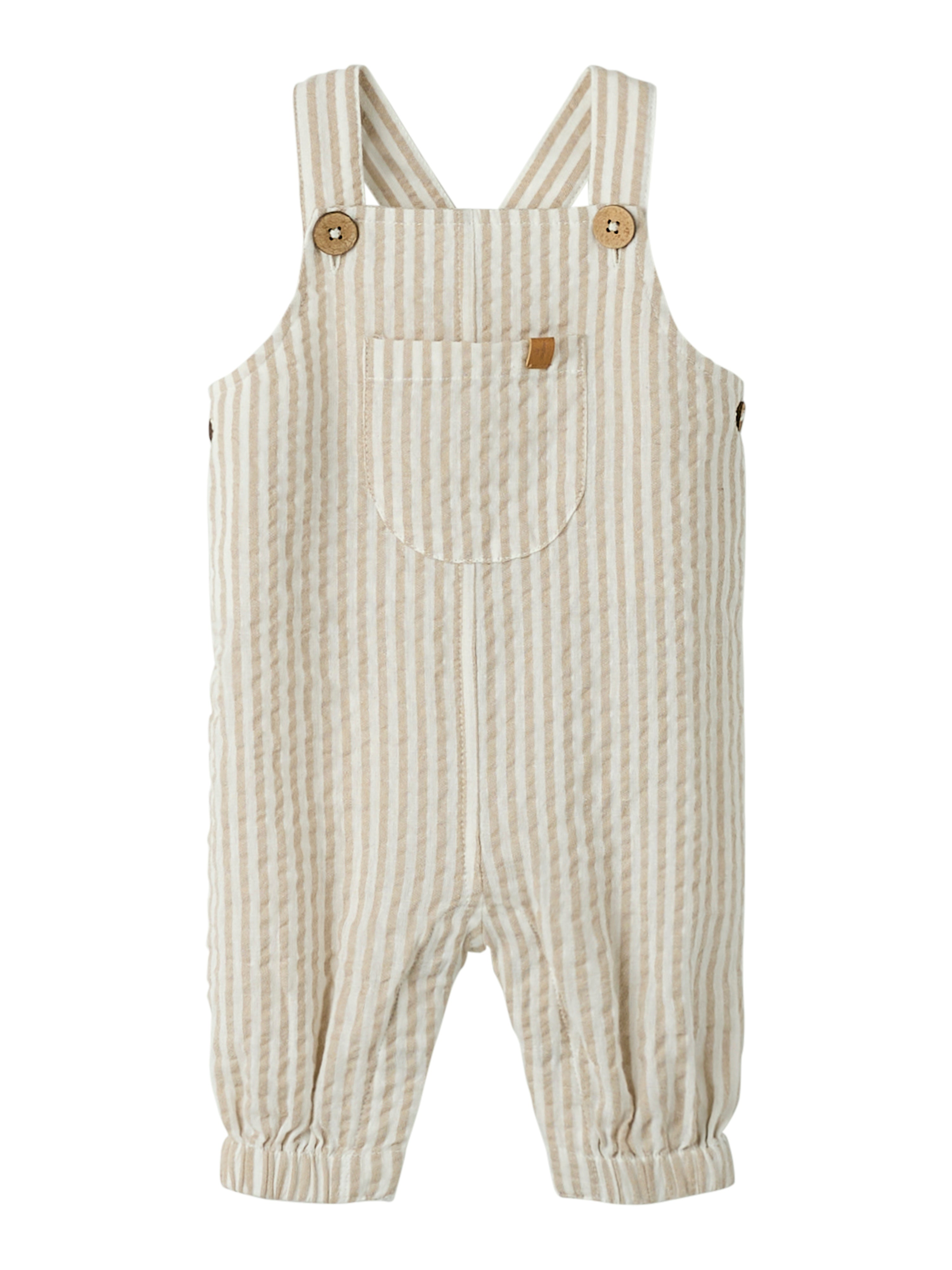 Lil Atelier Fausto Loose Overall - Coconut Milk -   Cm