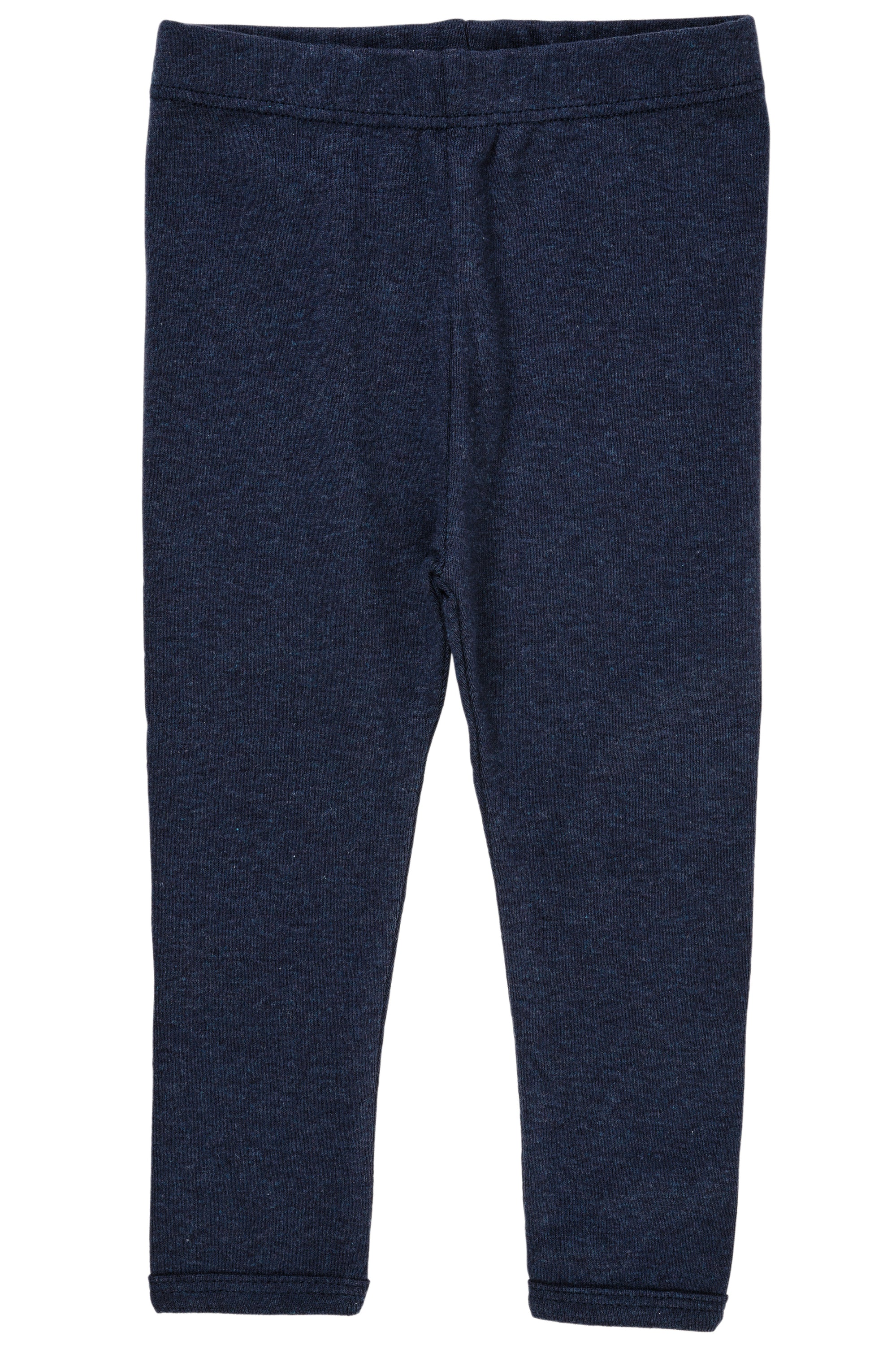 Copenhagen Colors Leggings – Navy Melange i Økologisk Bomuld