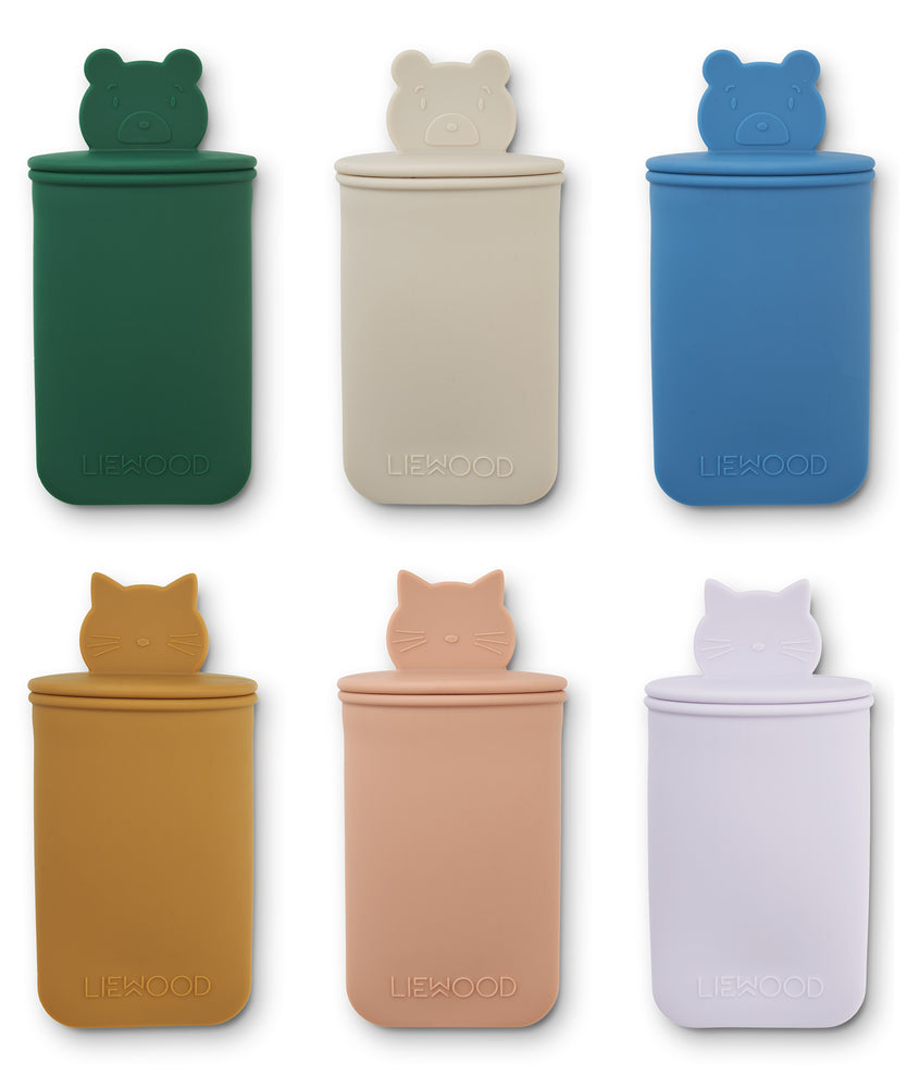 Liewood Malik Mini Isforme – Havegrøn Multi Mix 6 stk.