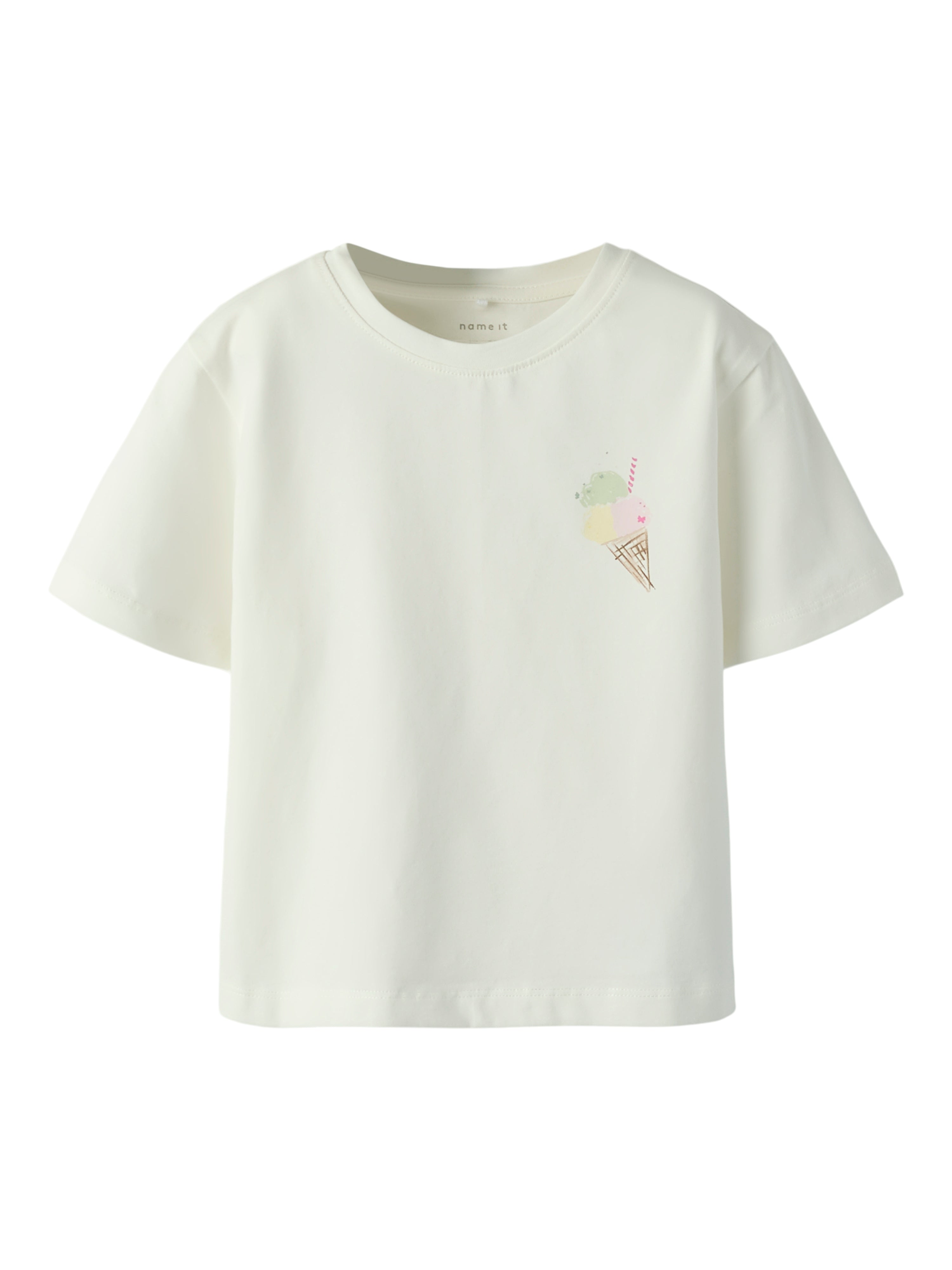 Name It Fairi Ss Top - Cloud Dancer -   Cm