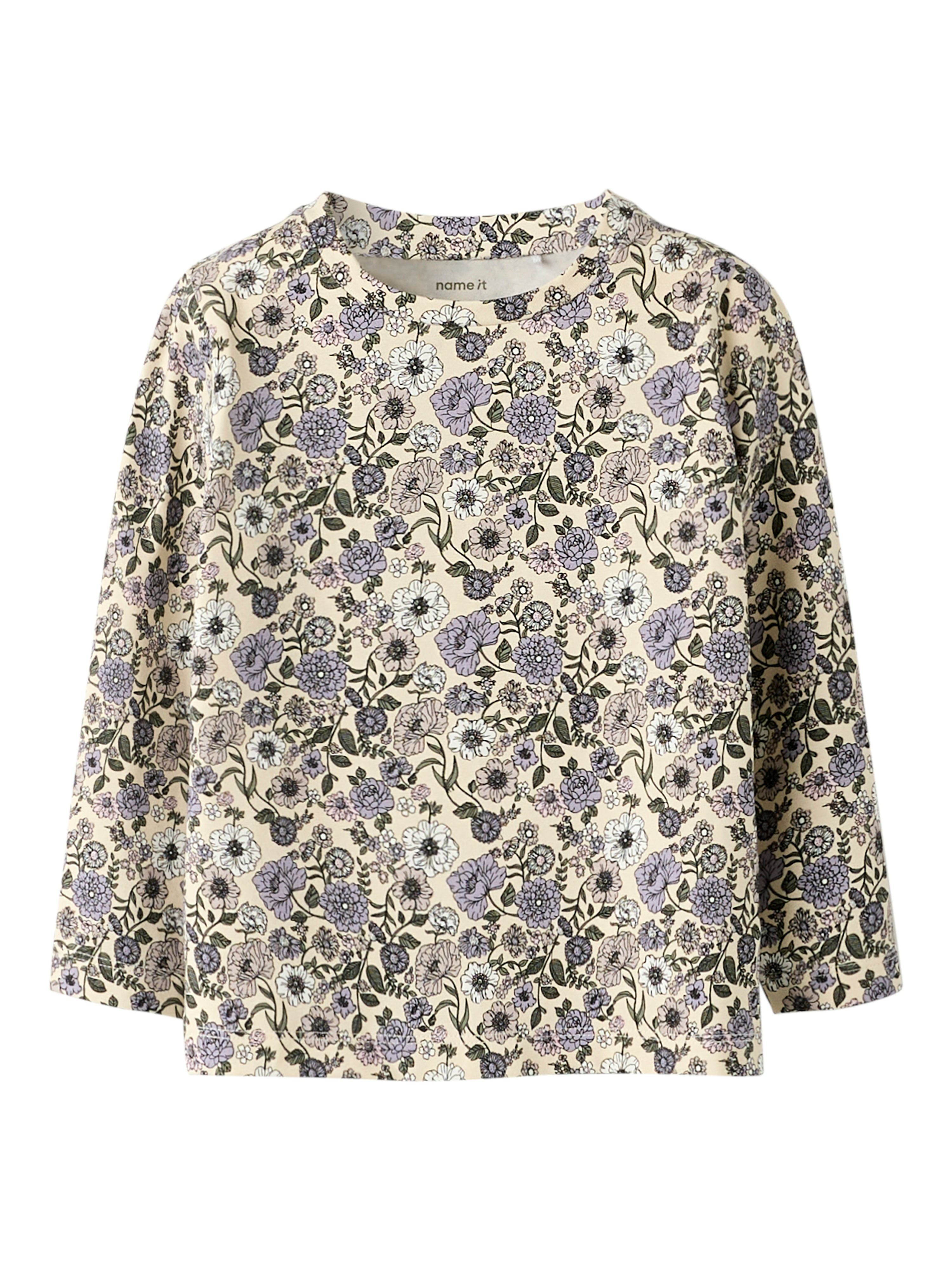 Name It Nikala Bluse - Buttercream Blomsterdesign Tilbud!