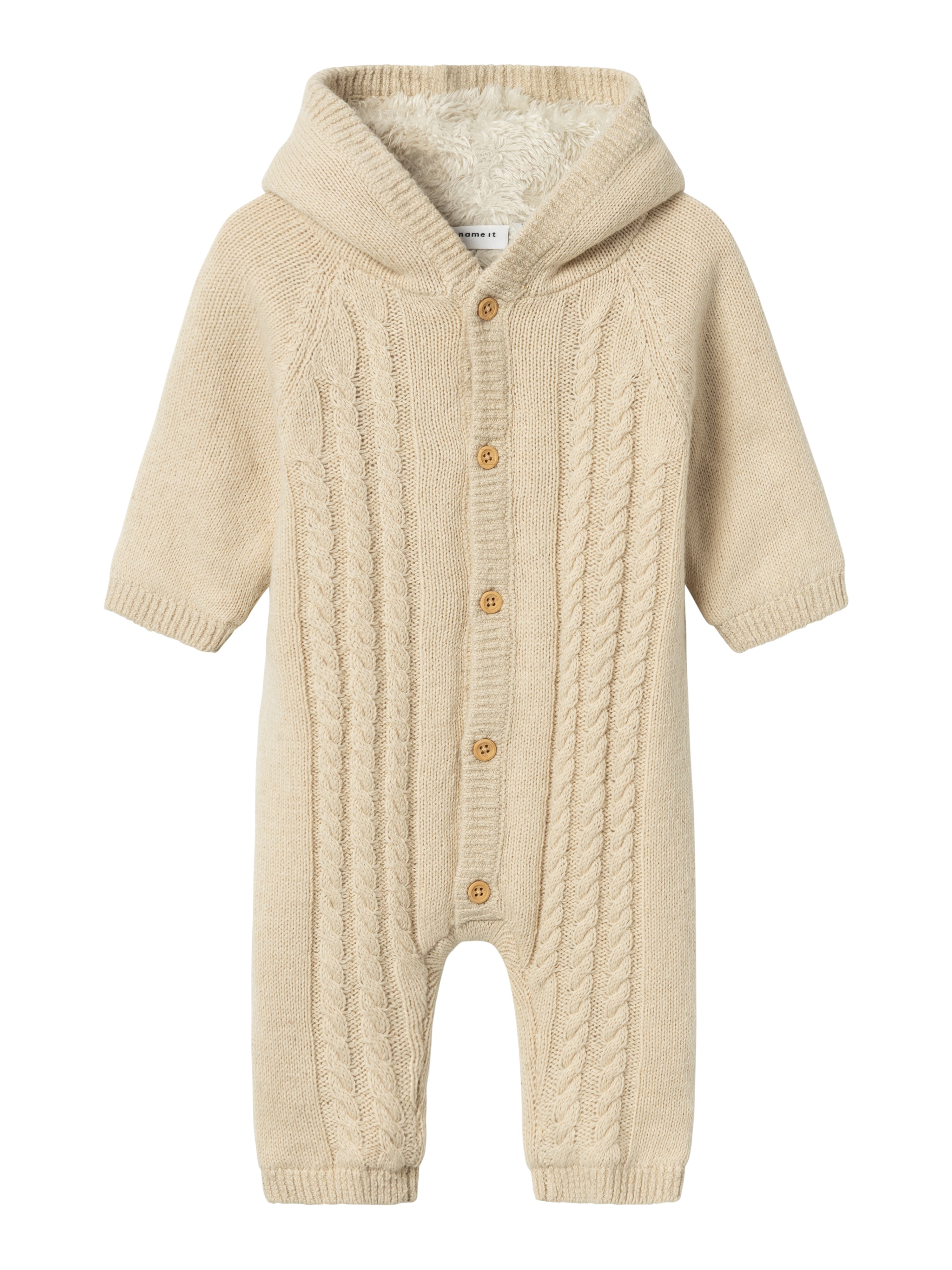 Name It Osuit Strikdragt – Sommer Sand – Børnedragt til Leg
