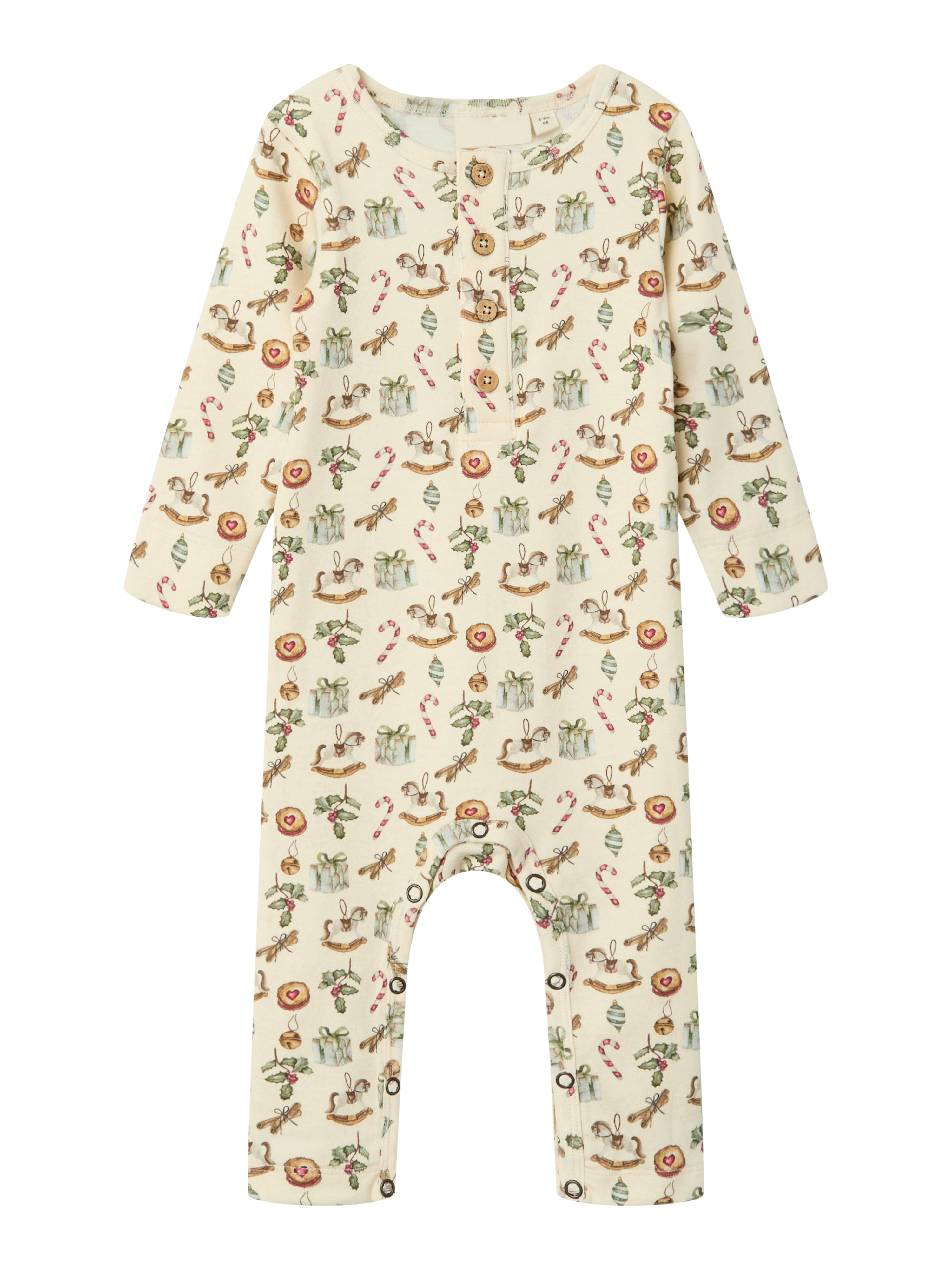 Lil Atelier Gio Natdragt - Turtledove - Juleudsalg