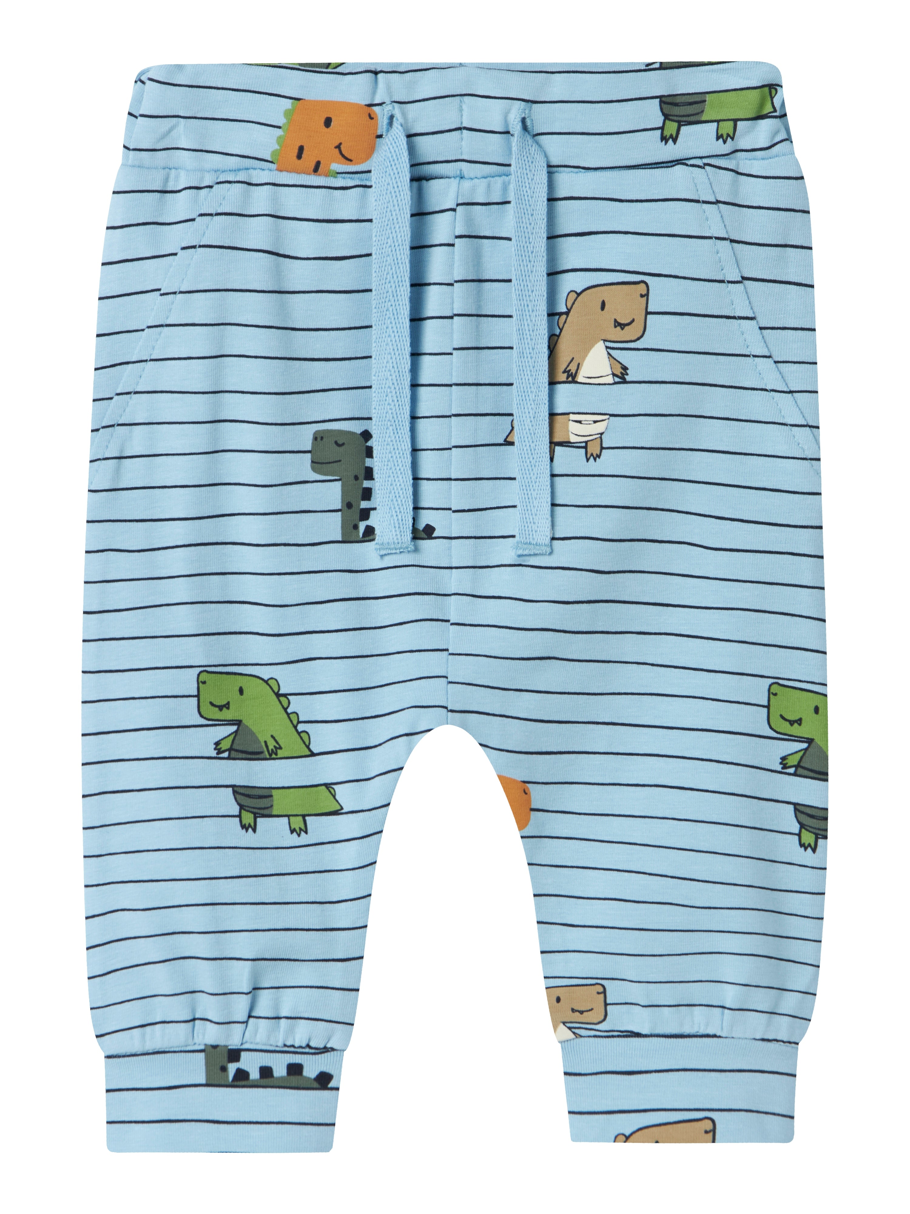 Name It Vroels Dinosaurbukser – Dusk Blue til børn