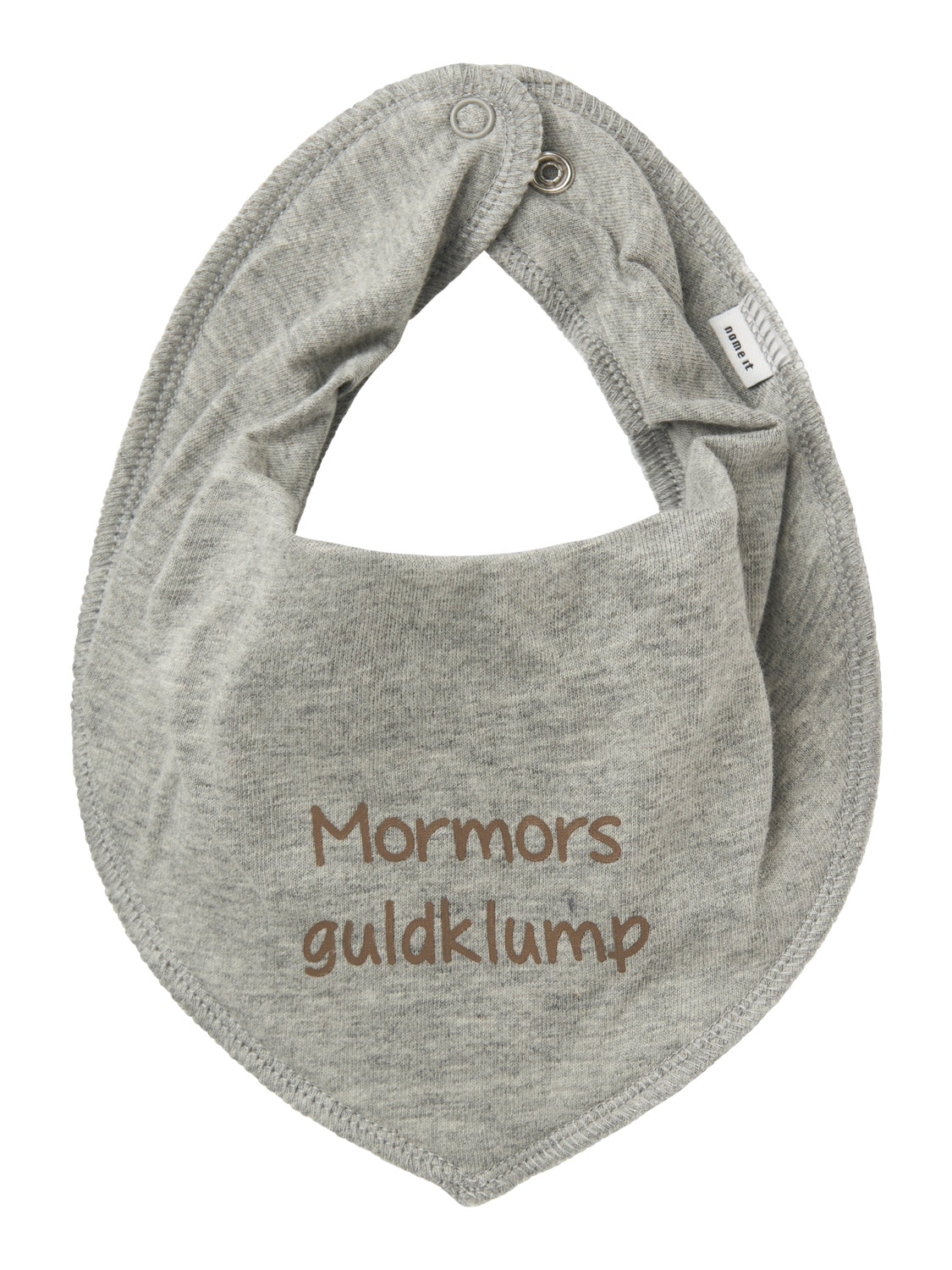 Name It Yatte Hagesmæk Mormor – Grå Melange Tilbud!