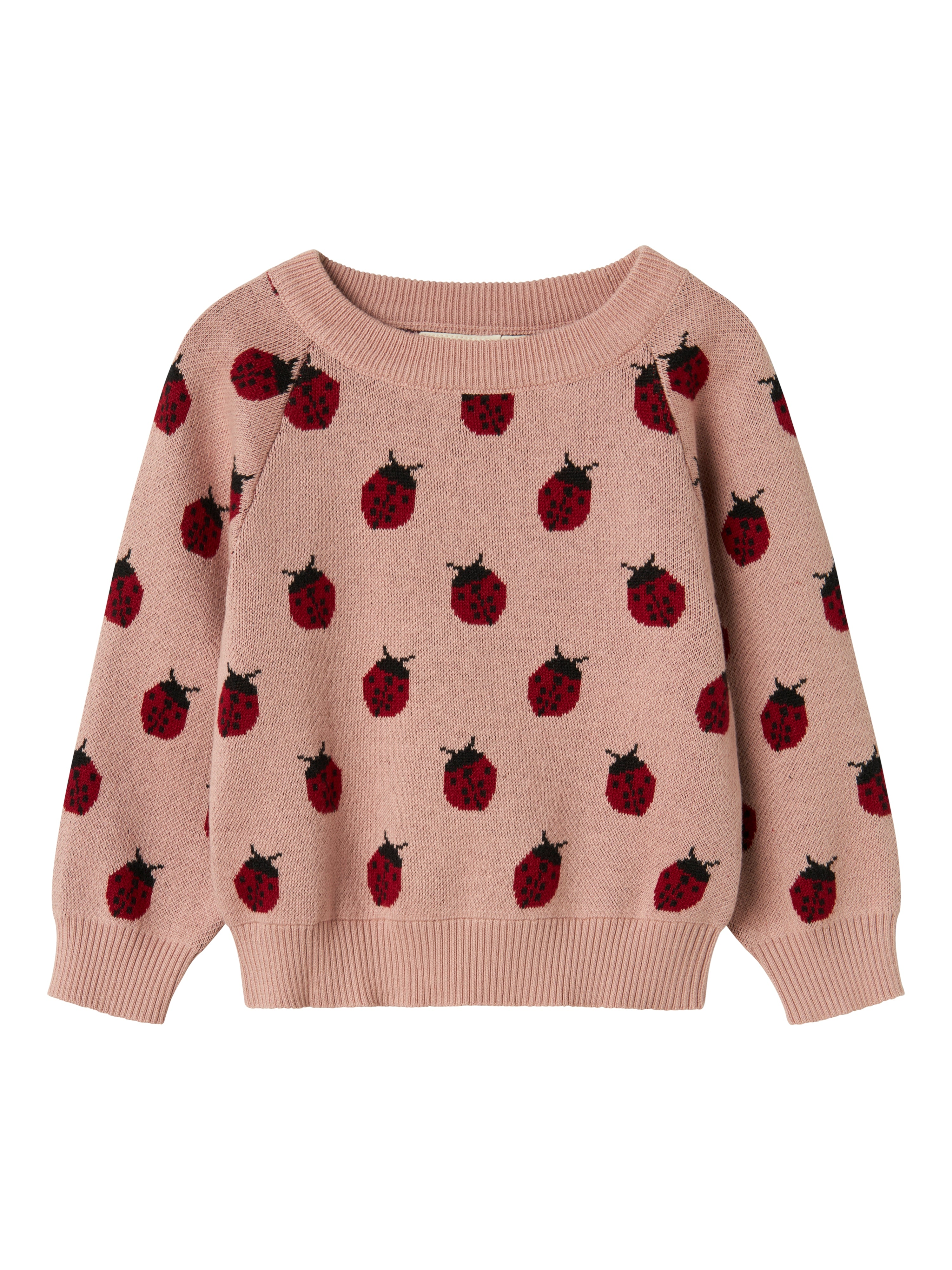 Lil Atelier Lulio Bluse – Misty Rose med Mariehøns