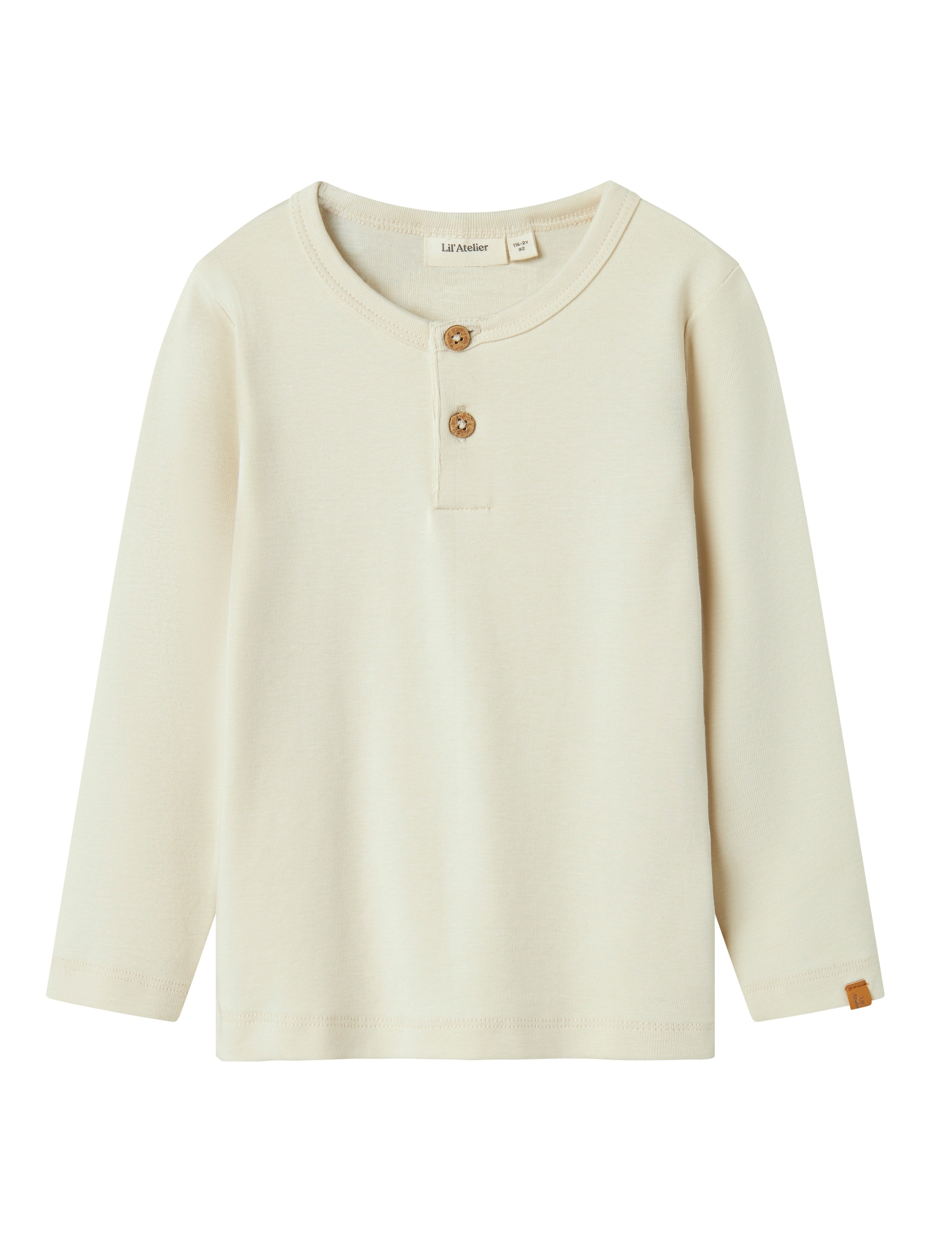 Lil Atelier Gayo Sar Top - Turtledove - Udsalg! Elegant bluse