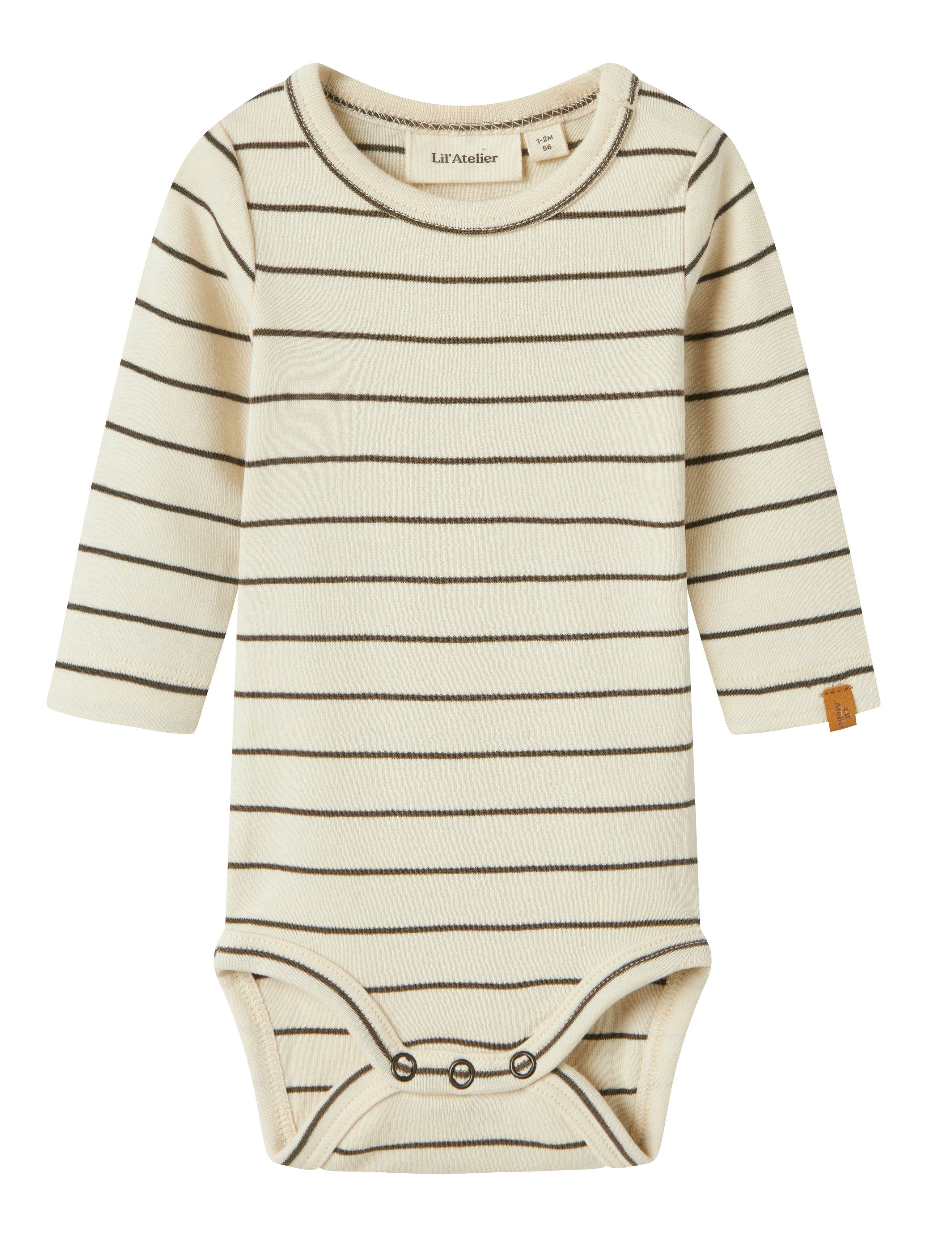 Lil Atelier Geo Lim Slim Body - Turtledove Tilbud!