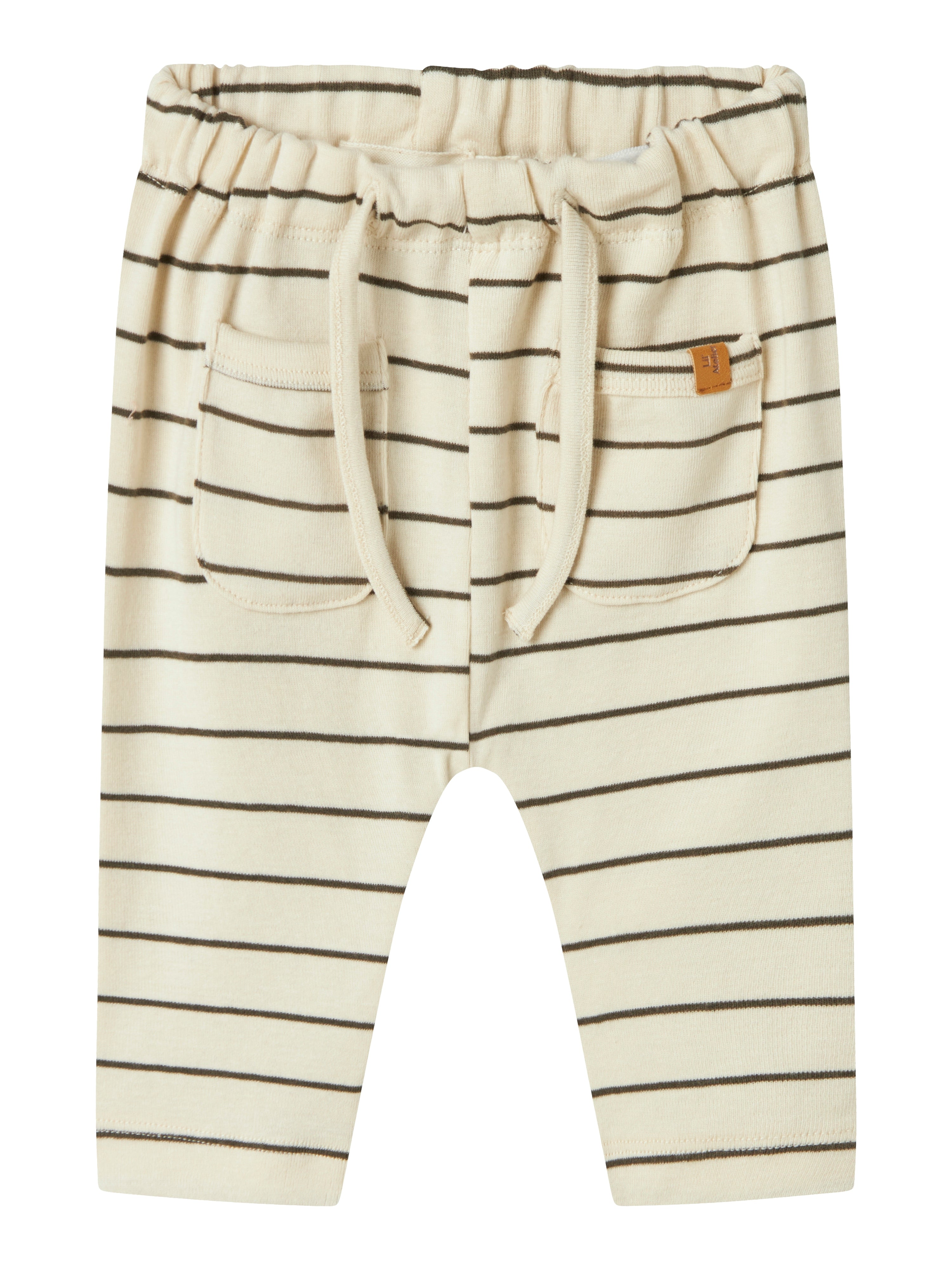 Lil Atelier Geo Lim Loose Bukser - Turtledove - Udsalg!