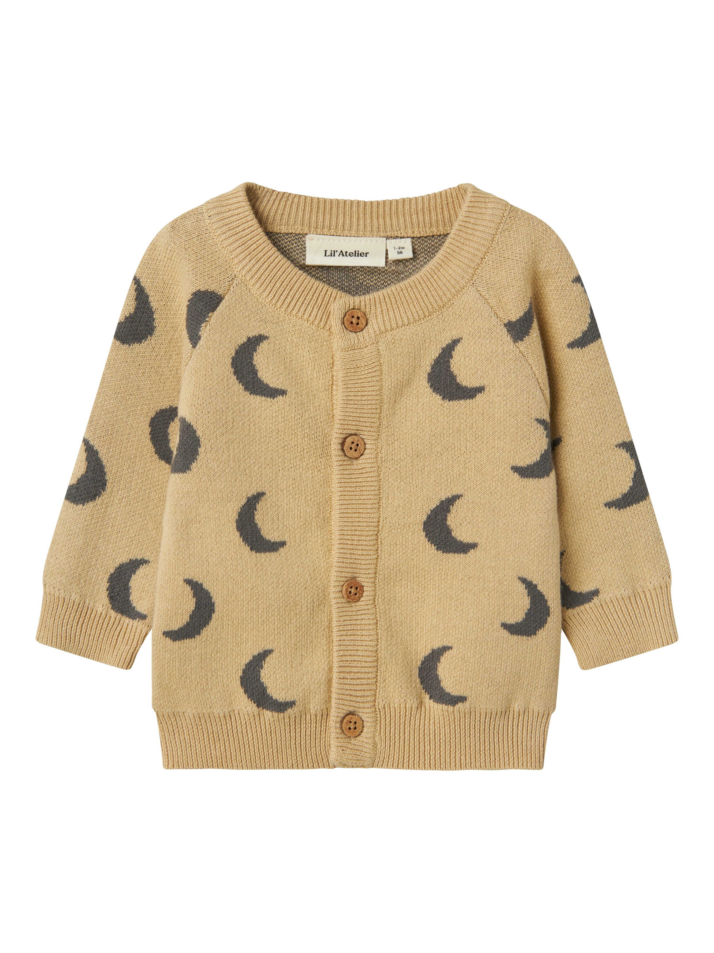 Lil Atelier Lulio Strikket Cardigan – Mojave Desert