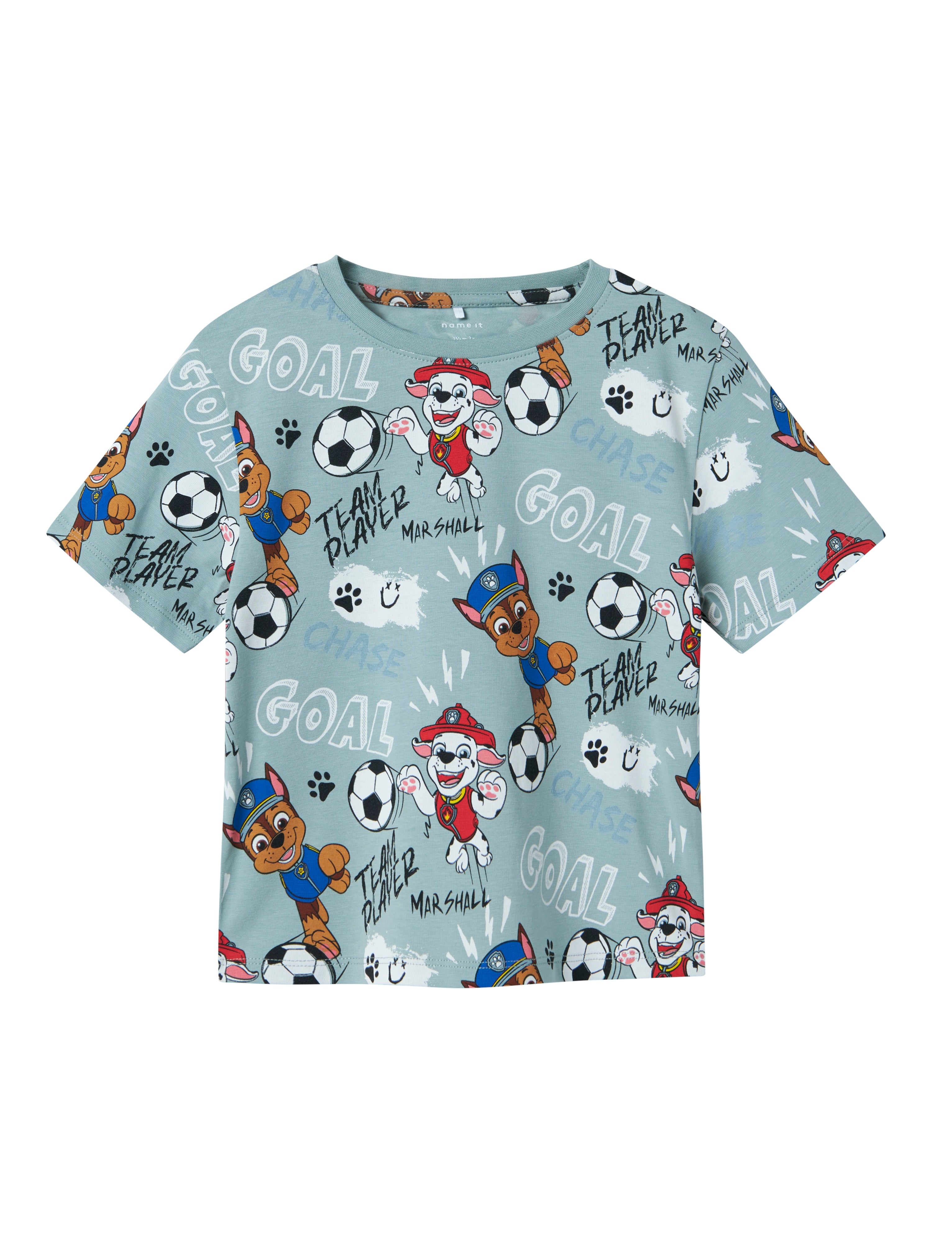 Name It Jubi Paw Patrol T-shirt – Støvet Blå Udsalg