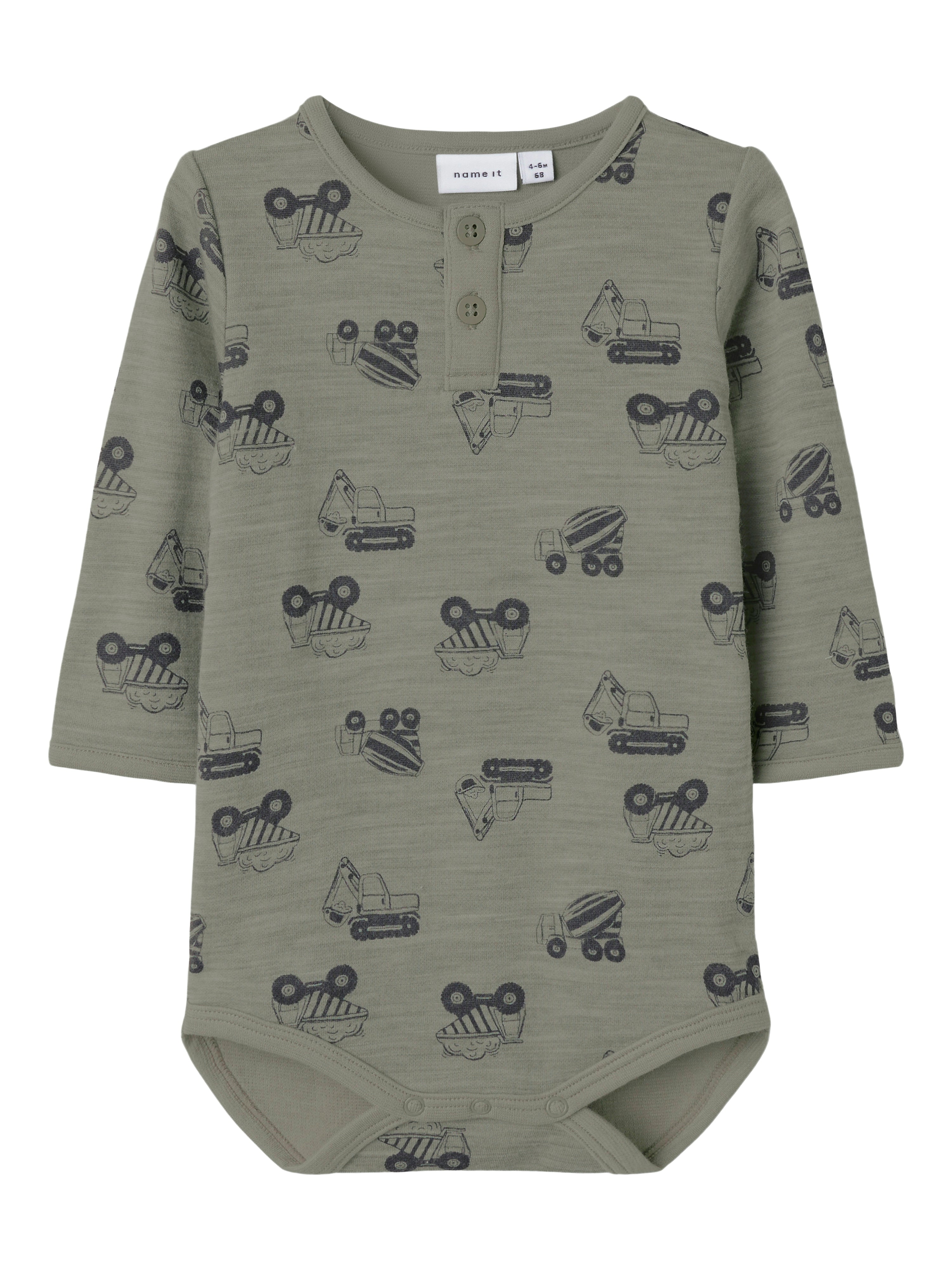 Name It Wuppo Uld Body – Dried Sage – Termisk Komfort