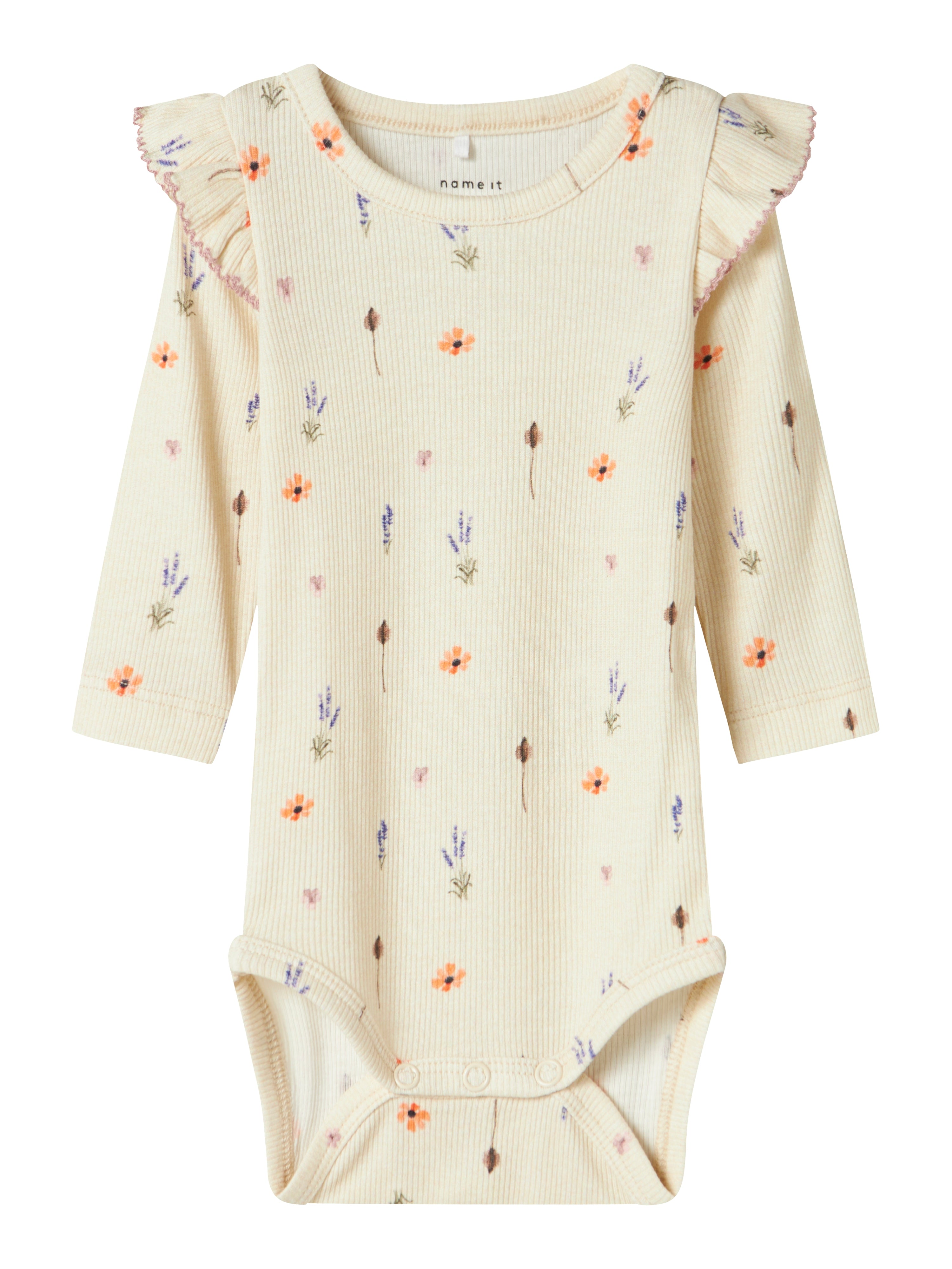 Name It Ohio Body - Peyote Melange - Blomsterprint Tilbud