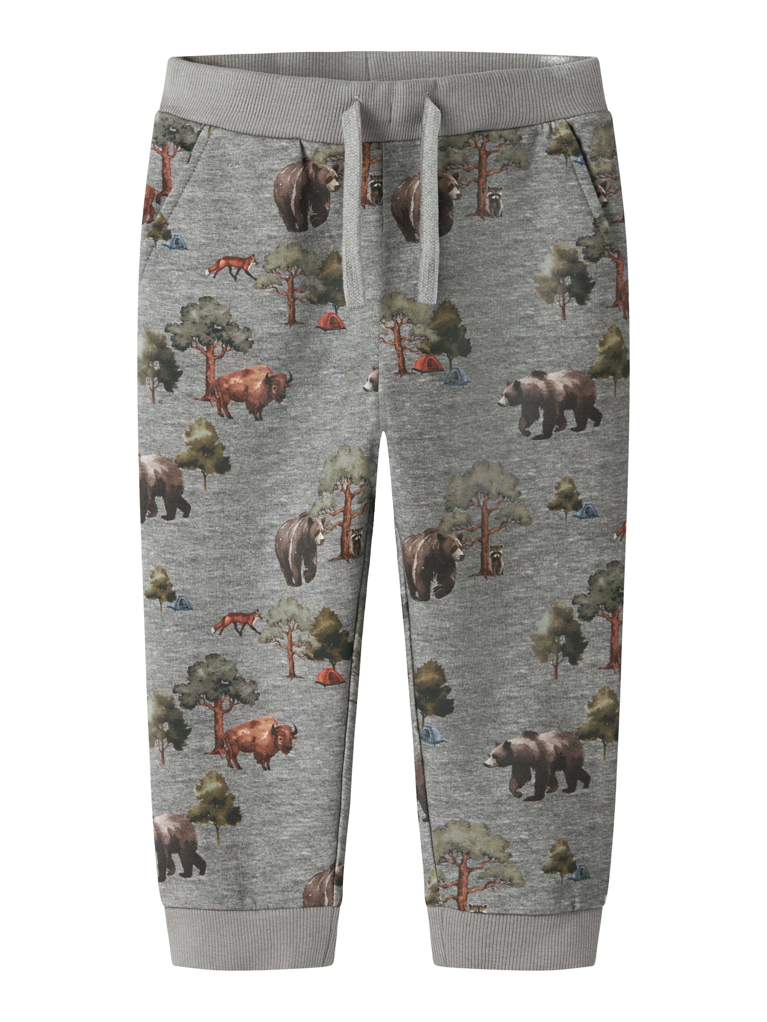 Name It Olin Sweatpants - Grå Melange - Fantastisk Tilbud!