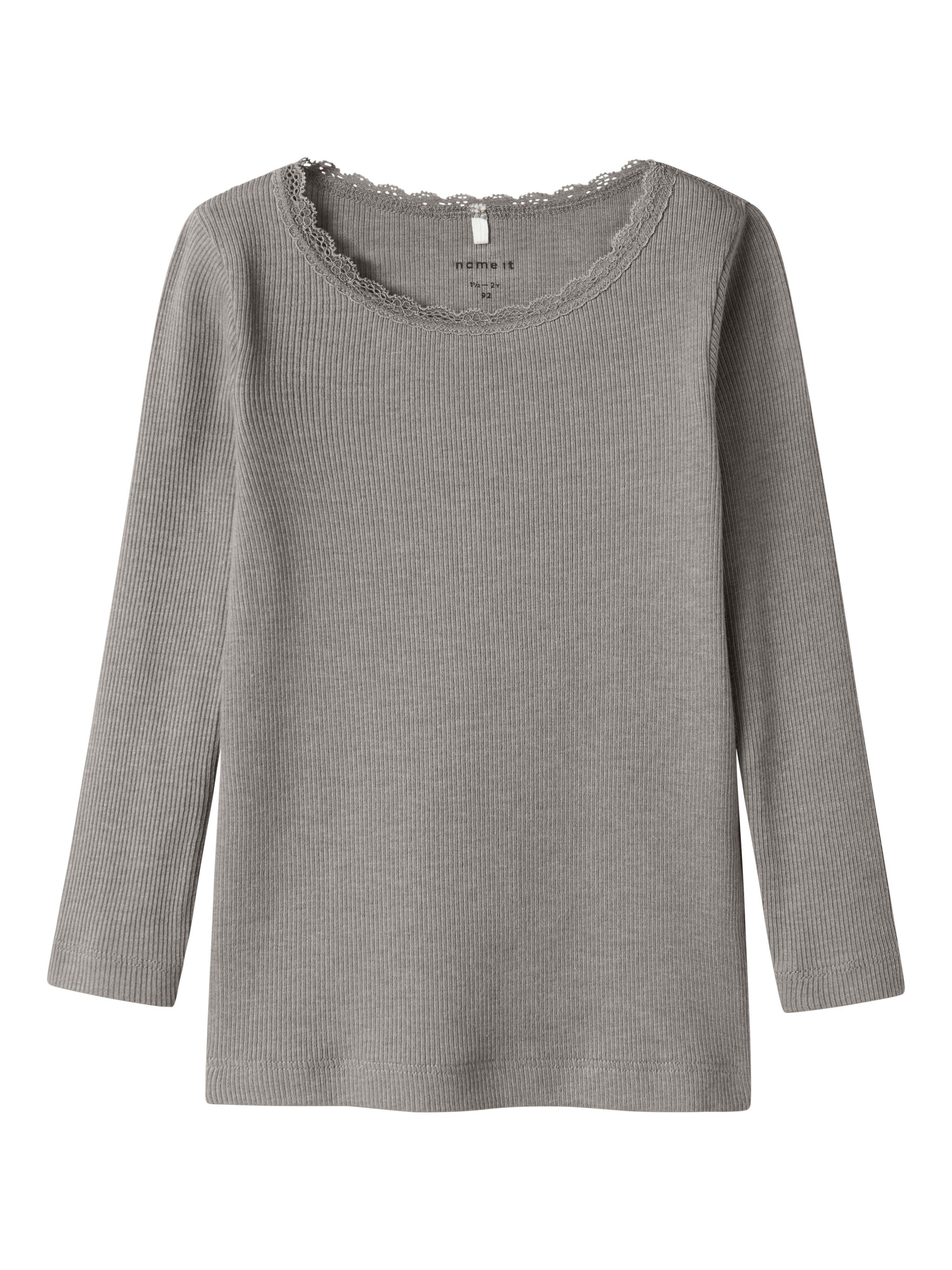 Elegant Bluse med Blondekrave til Børn - Name It