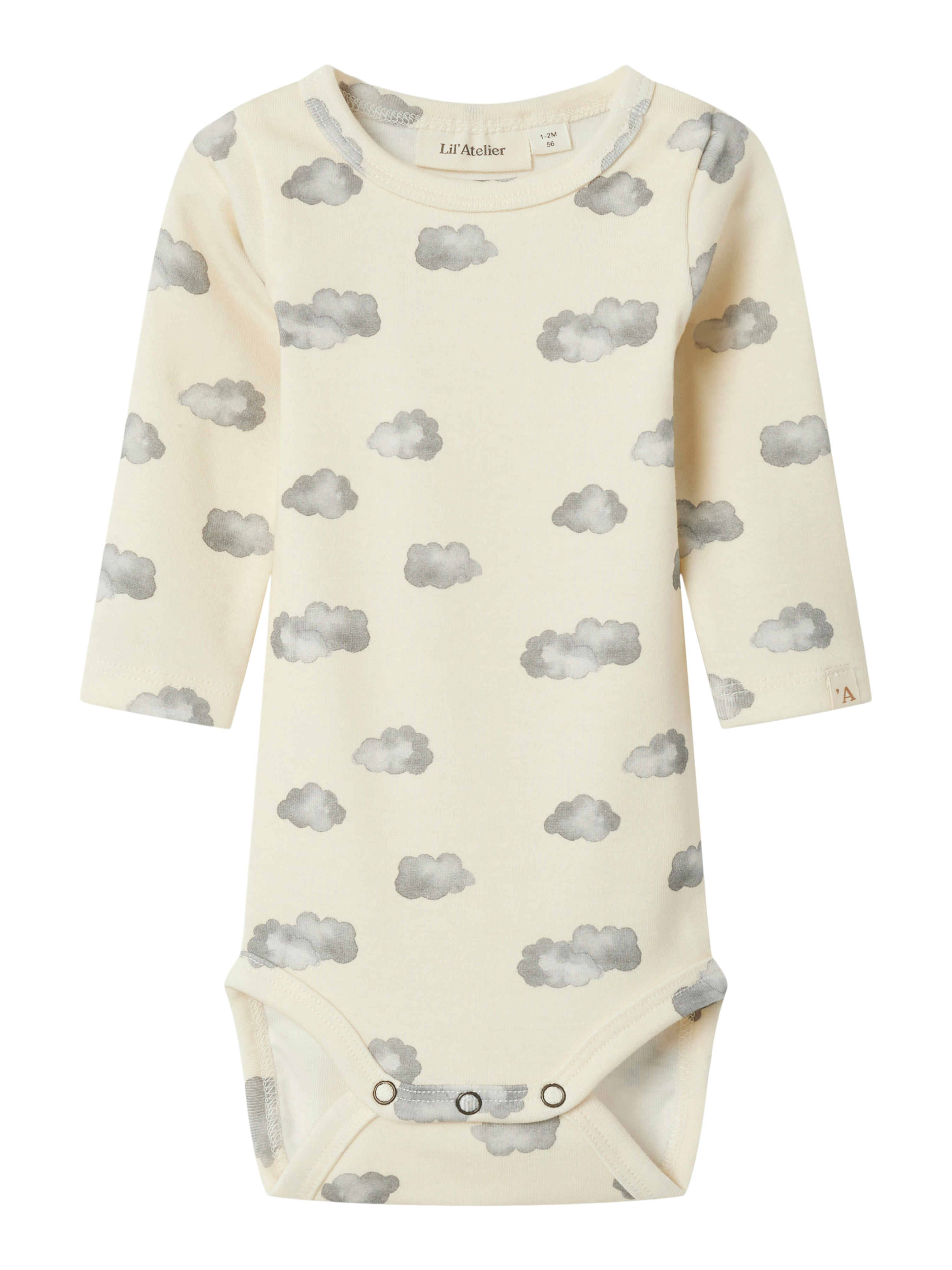 Lil Atelier Layo Kim Body - Turtledove Blå Skyer