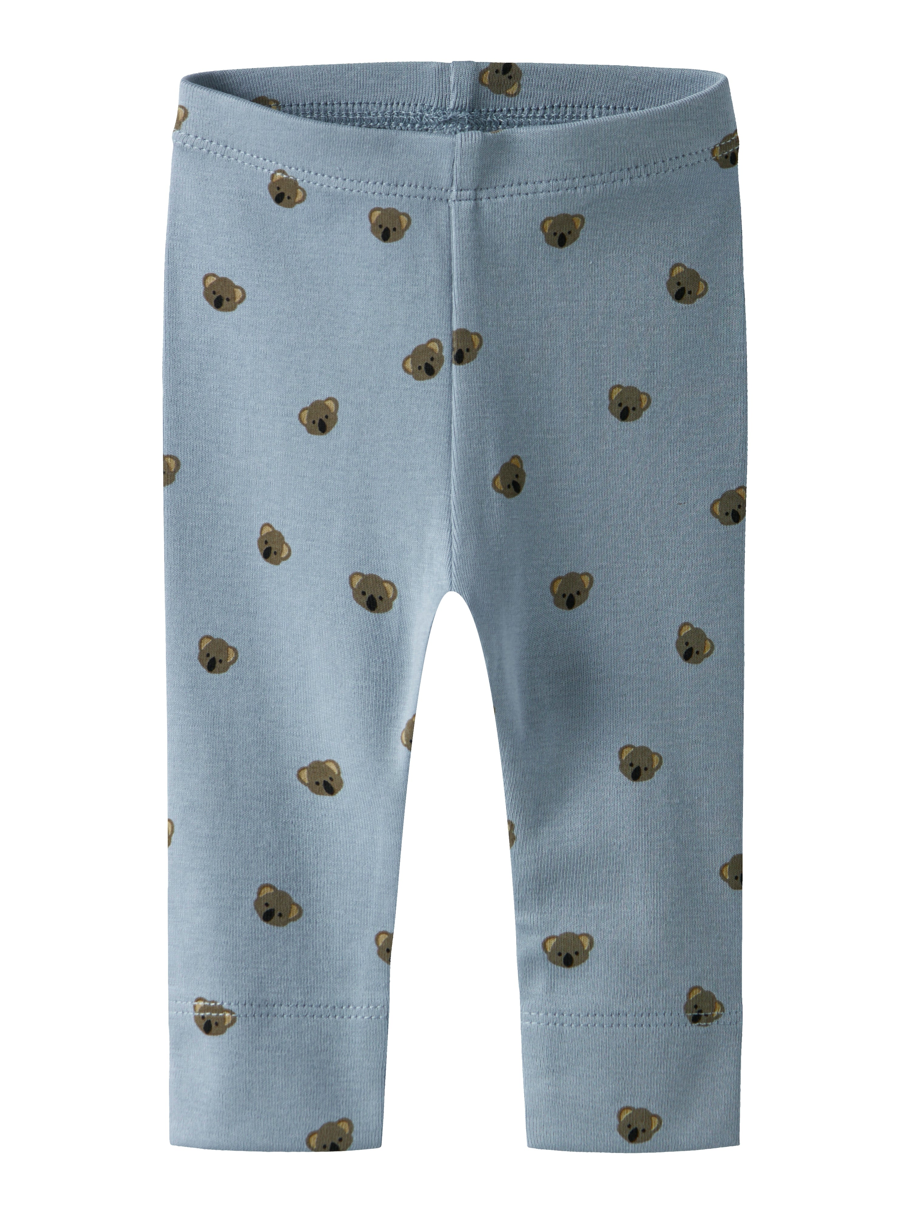 Name It Lialo Leggings - Koala Print - Støvet Blå Tilbud!