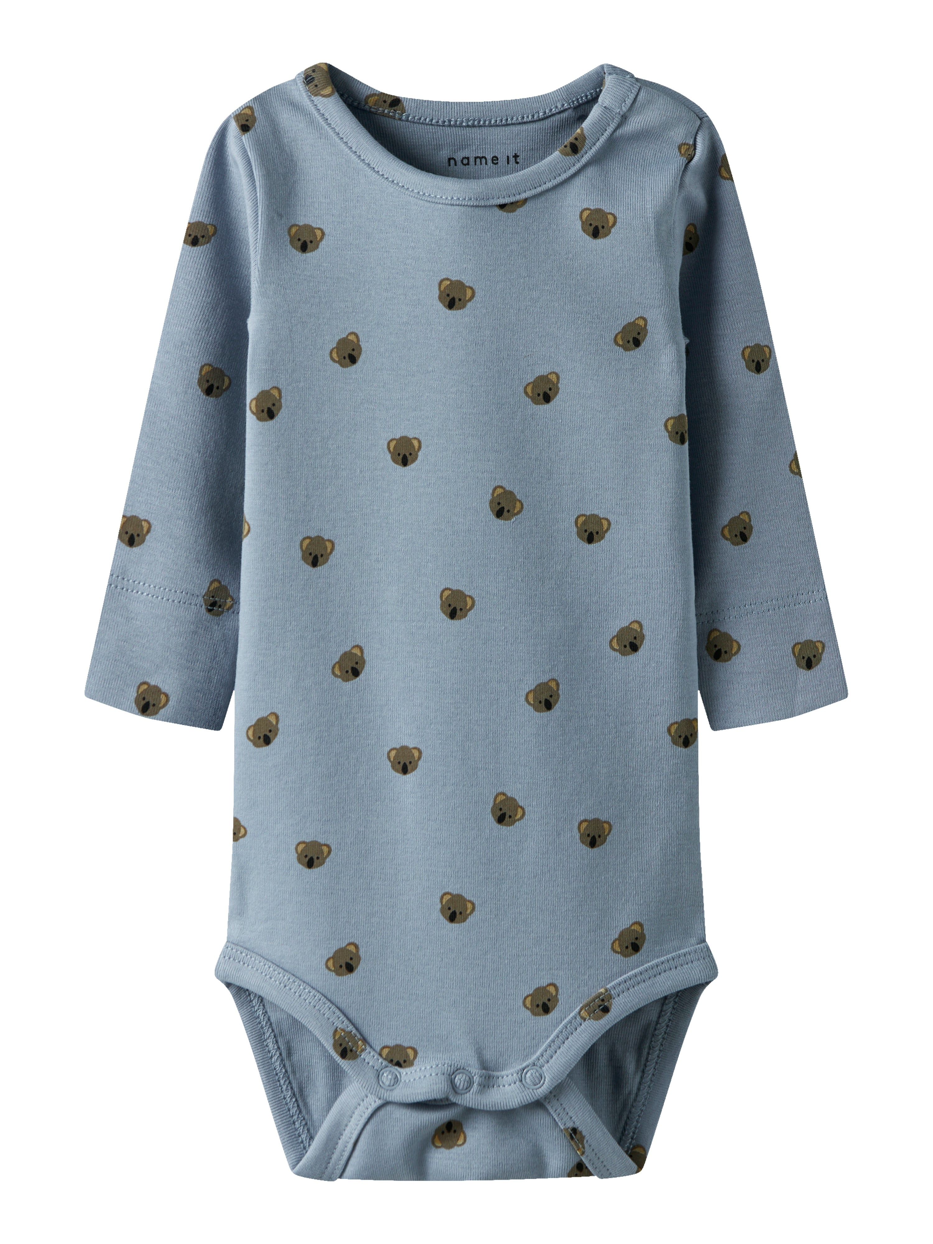 Name It Lialo Bodystocking med Koala Print i Støvet Blå