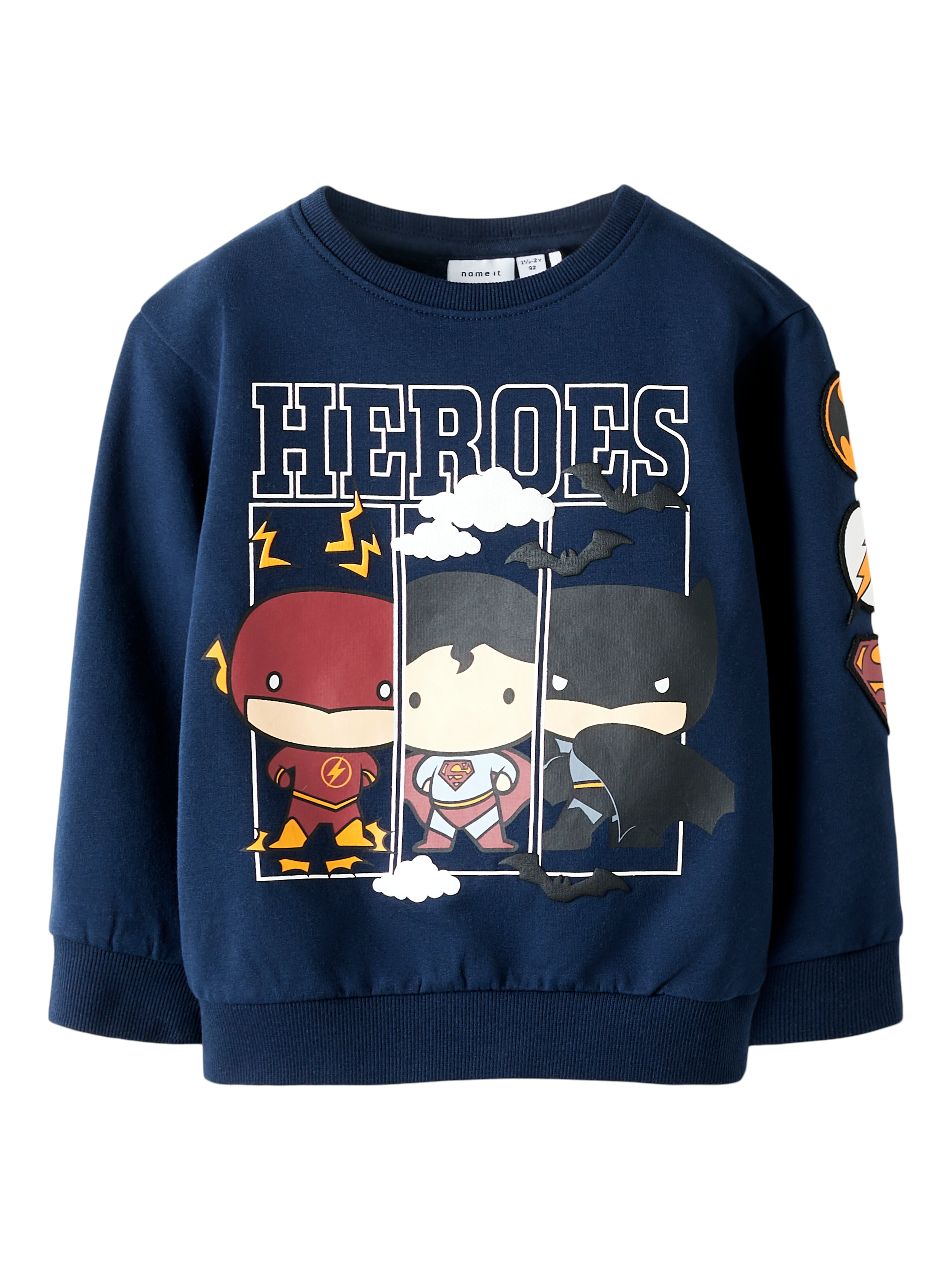 Name It Osmus Batman Sweat Shirt - Navy Blazer -   Cm