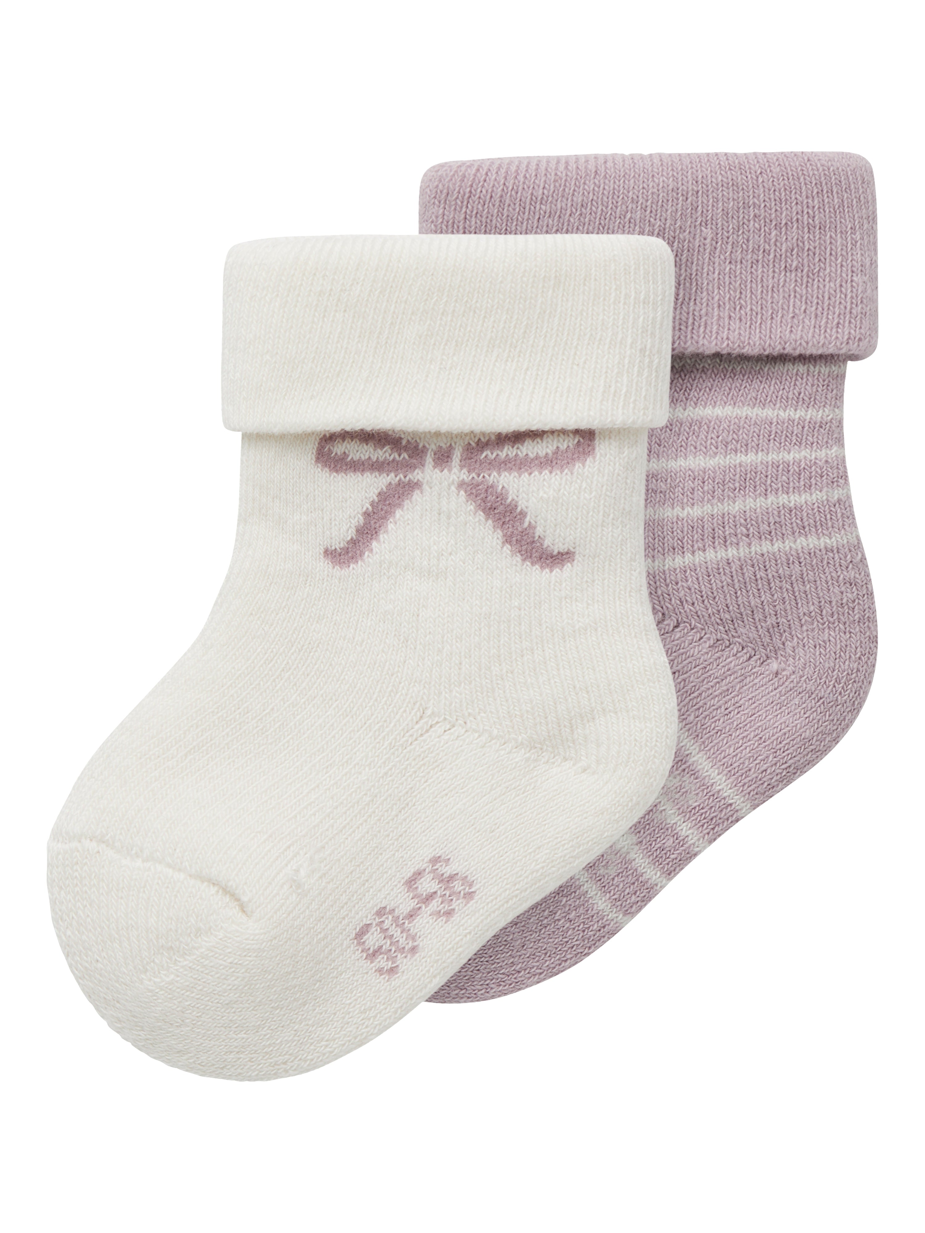 Name It Rifia Babysokker – Lilac Cloud Dancer, 2-pak