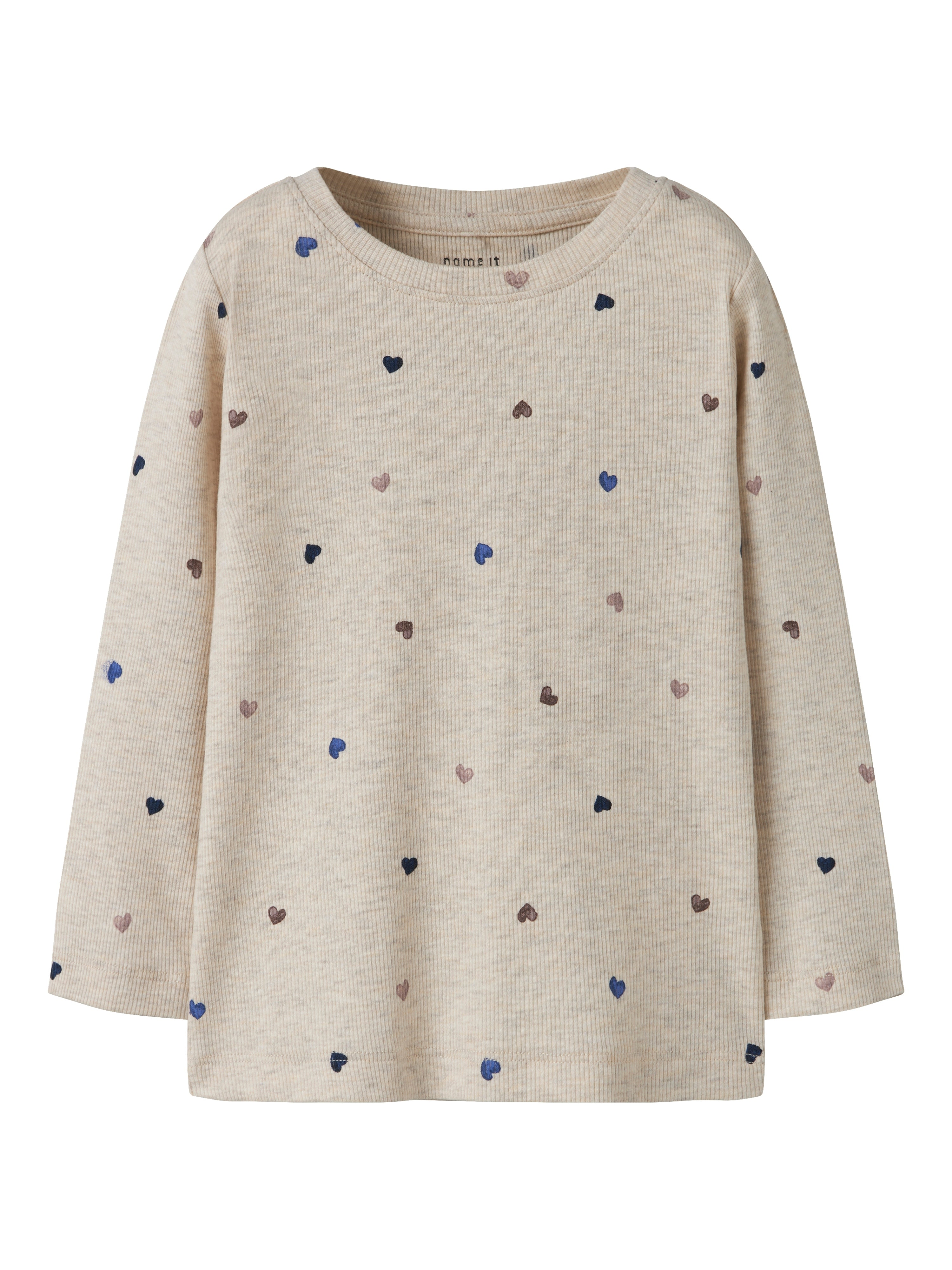 Name It Nutti Bluse - Peyote Melange til Små Piger