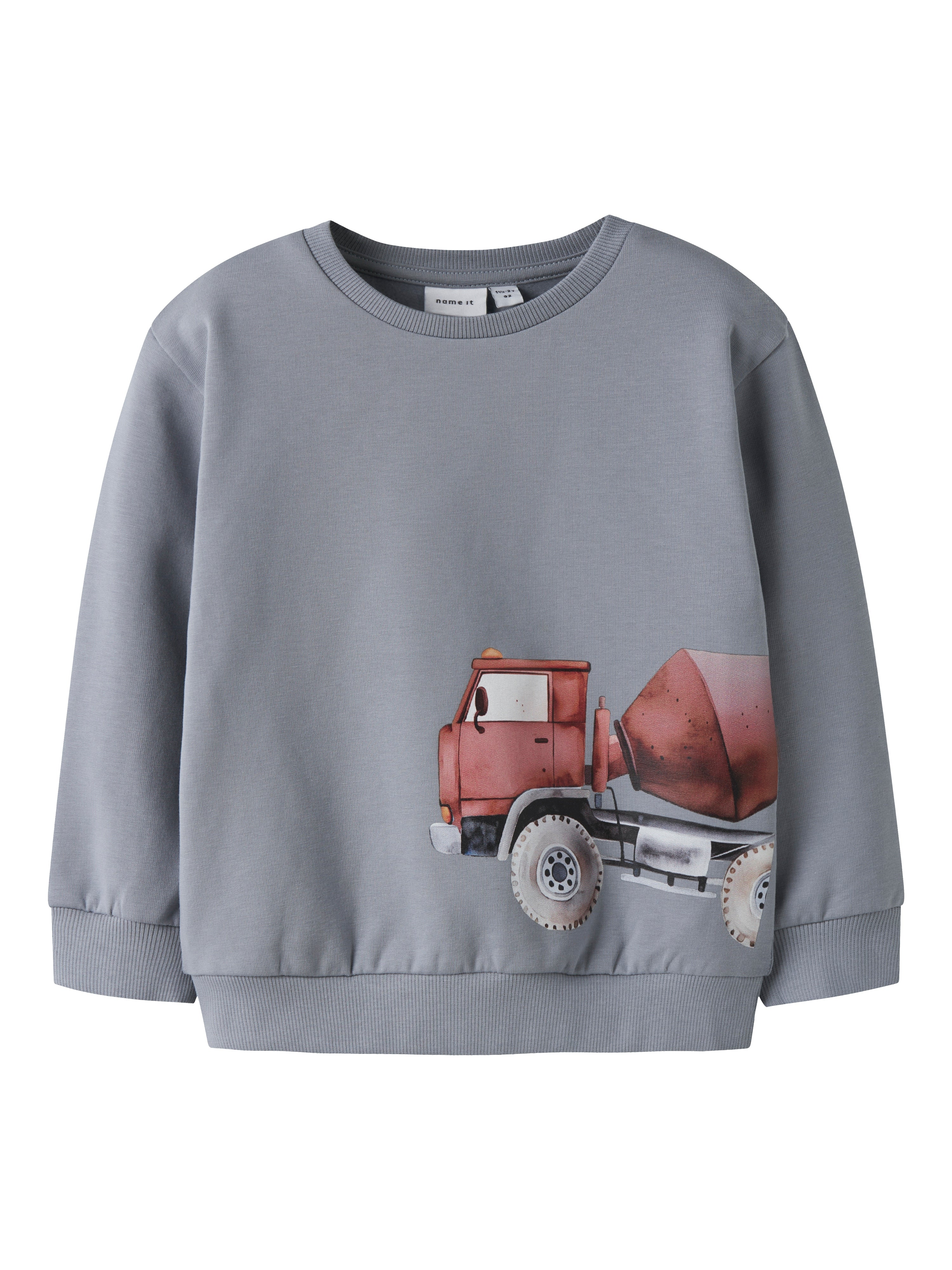 Name It Narina Sweatshirt - Lyseblå Økologisk Bluse