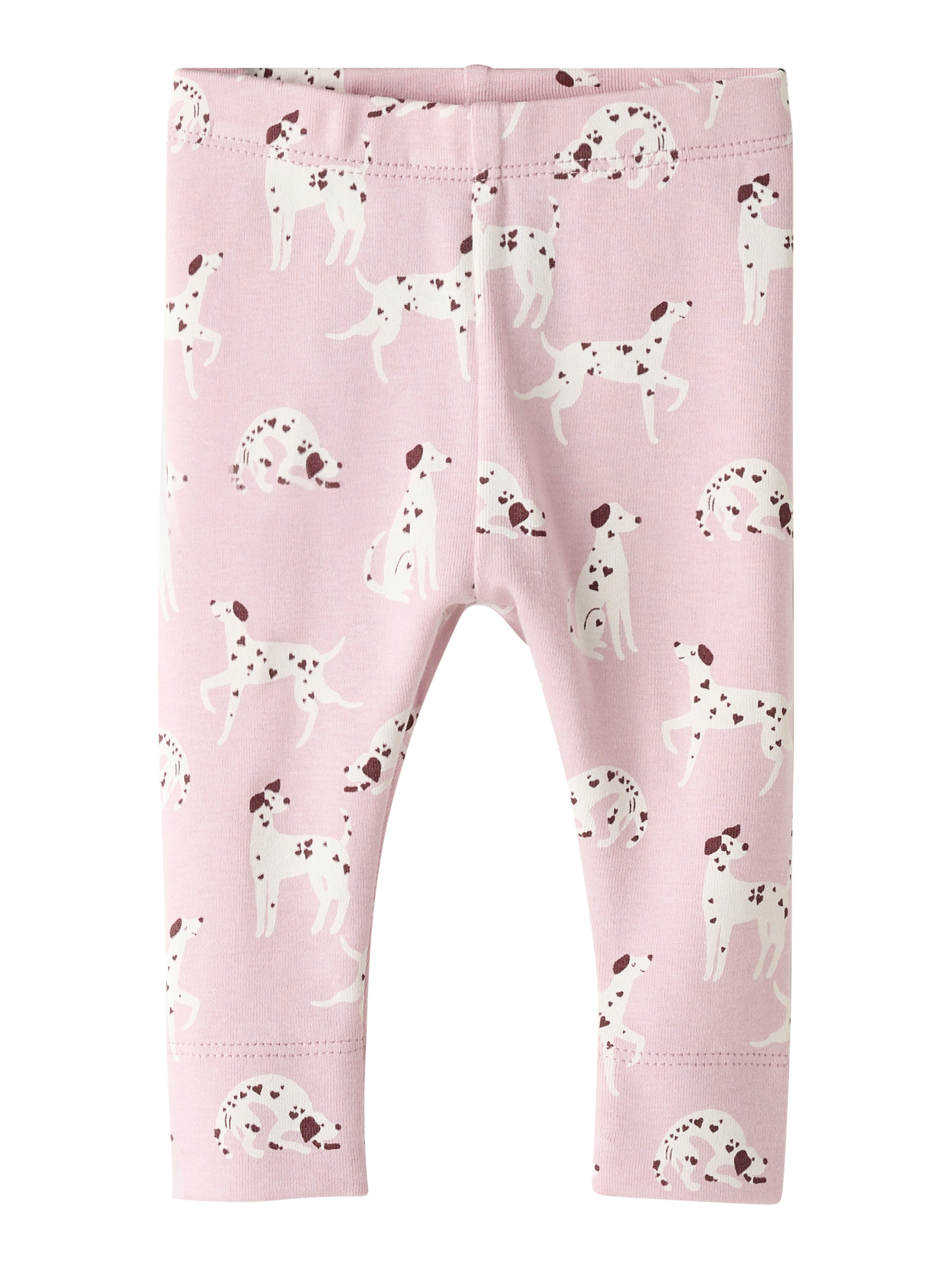 Name It Kilas Leggings med Hundemotiv – Bleached Mauve