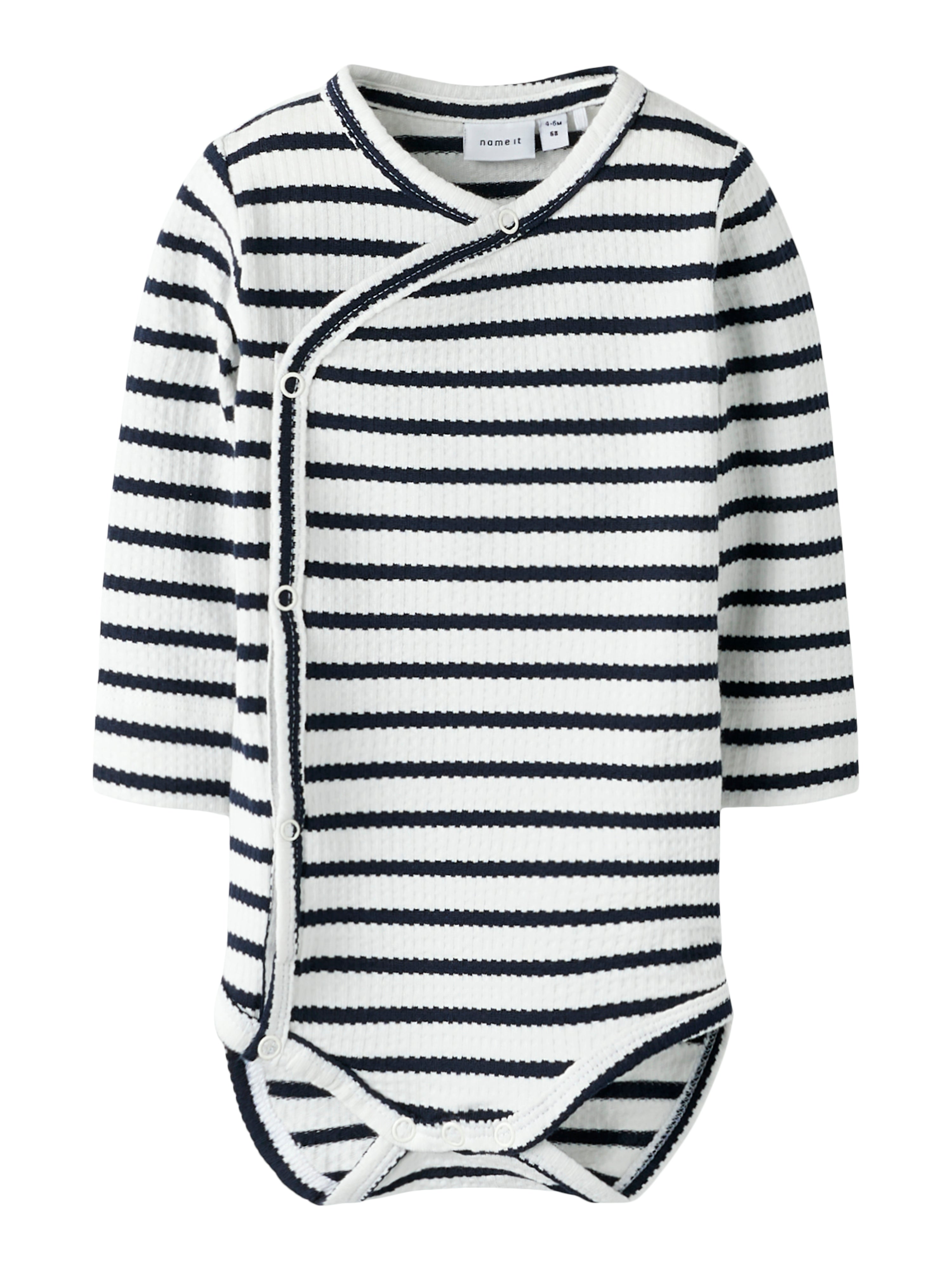 Name It Kans Ls Wrap Body - Cloud Dancer - Udsalg!