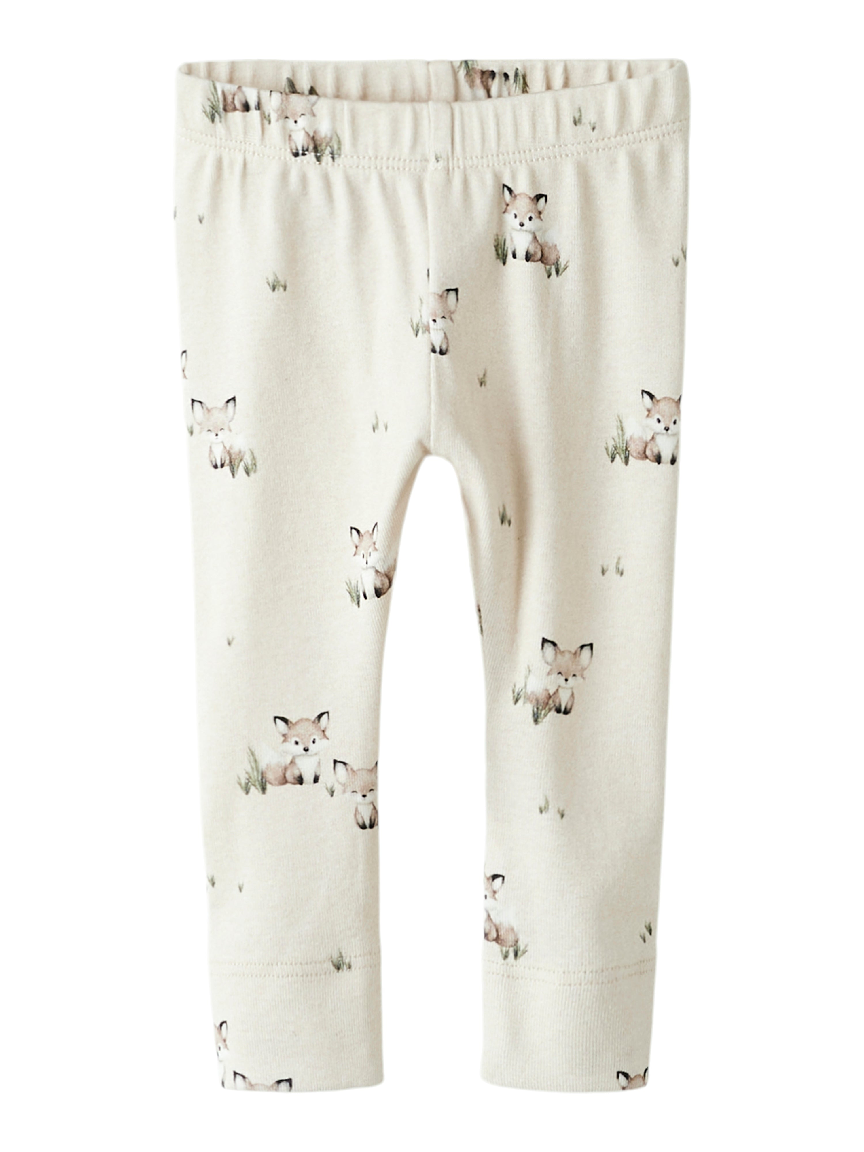Name It Niku Leggings med Ræve – Økologisk Kvalitet