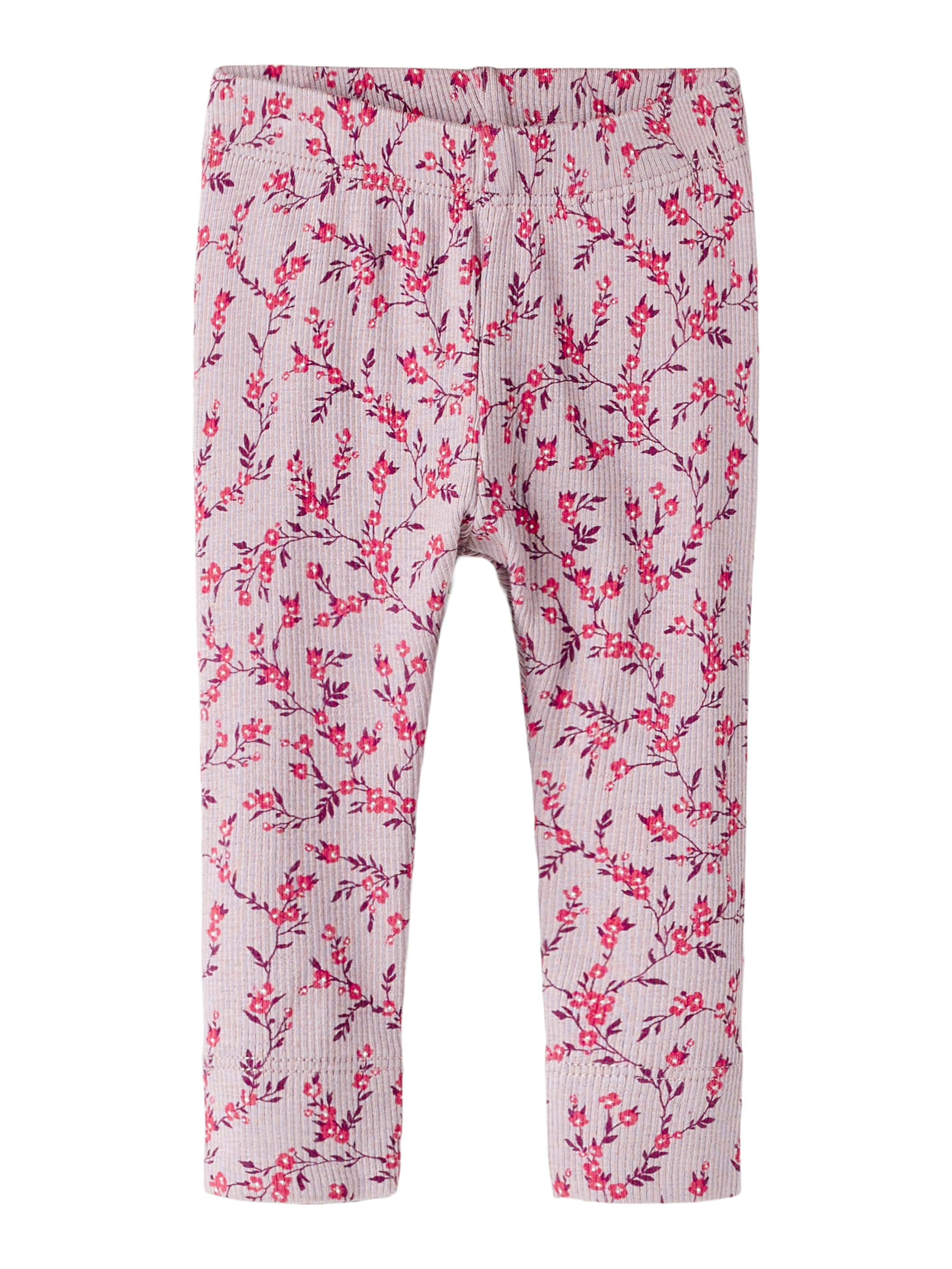Name It Nikala Leggings – Blomsterprint i Nirvana Farve