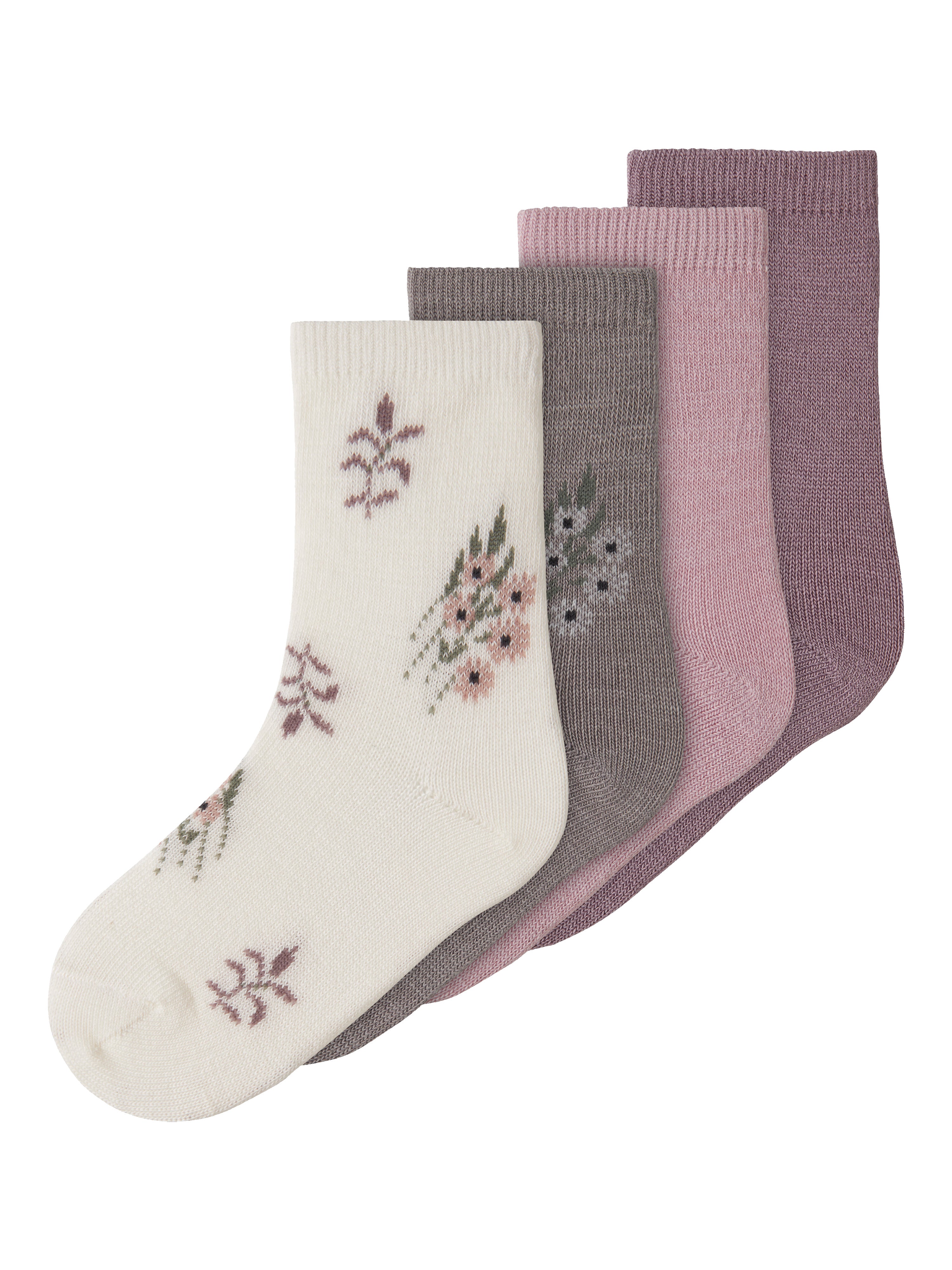 Name It Wak Wool Blend  P Strømper - Toadstool -