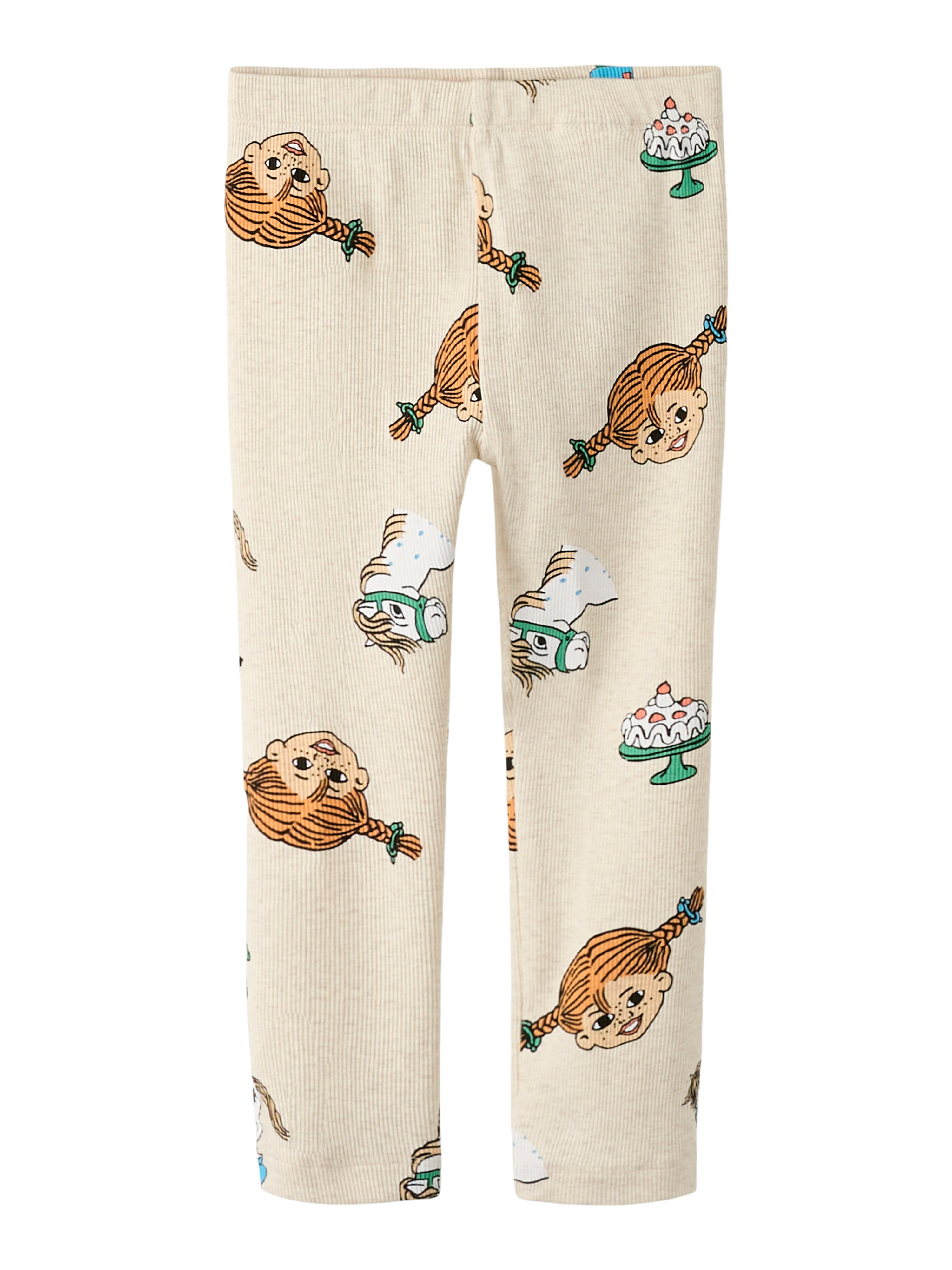 Soca Pippi Leggings – Søde Motiver til Børn