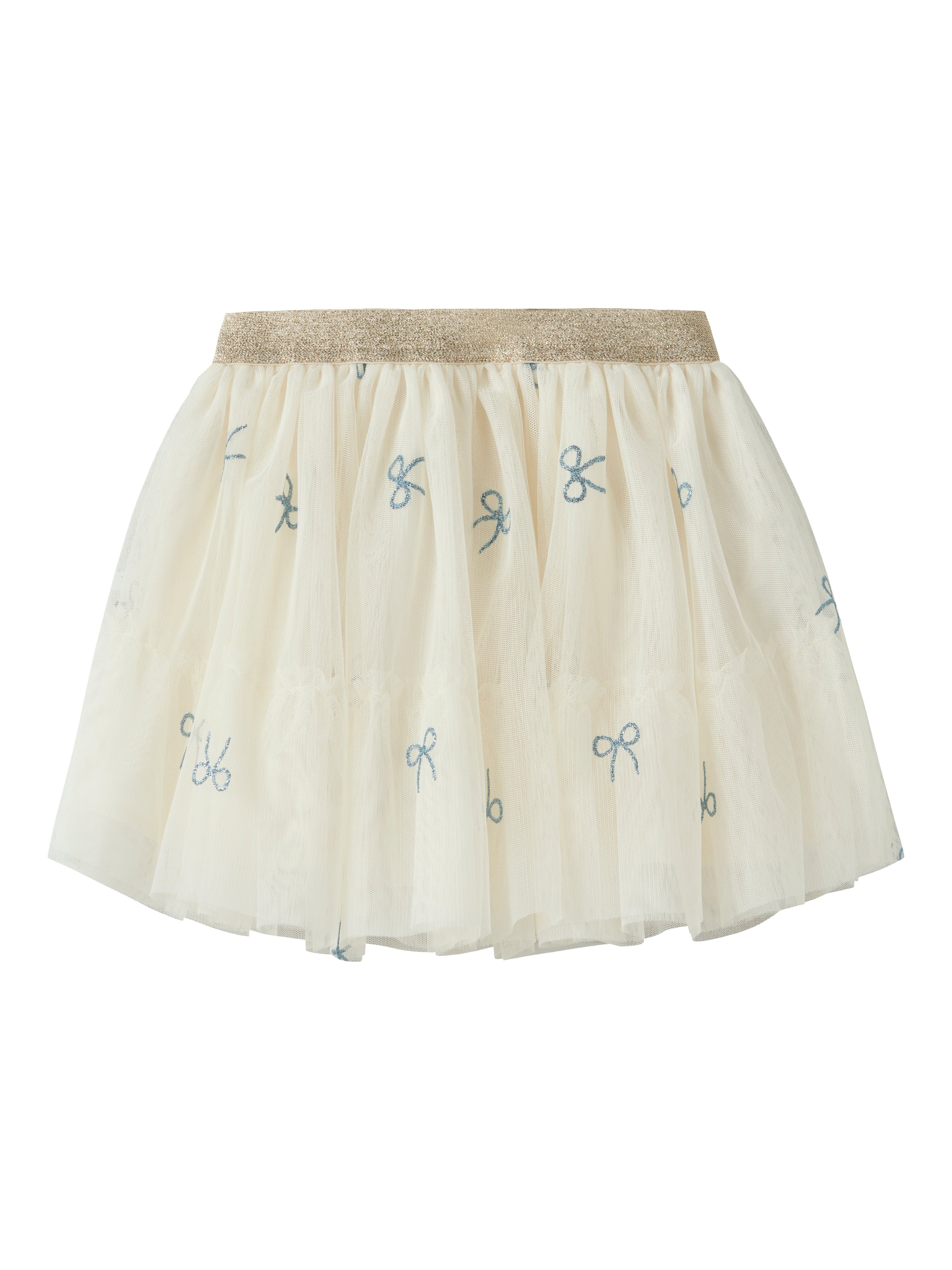 Name It Kira - Tulle Skirt - Antique White Vintage Indigo -   Cm