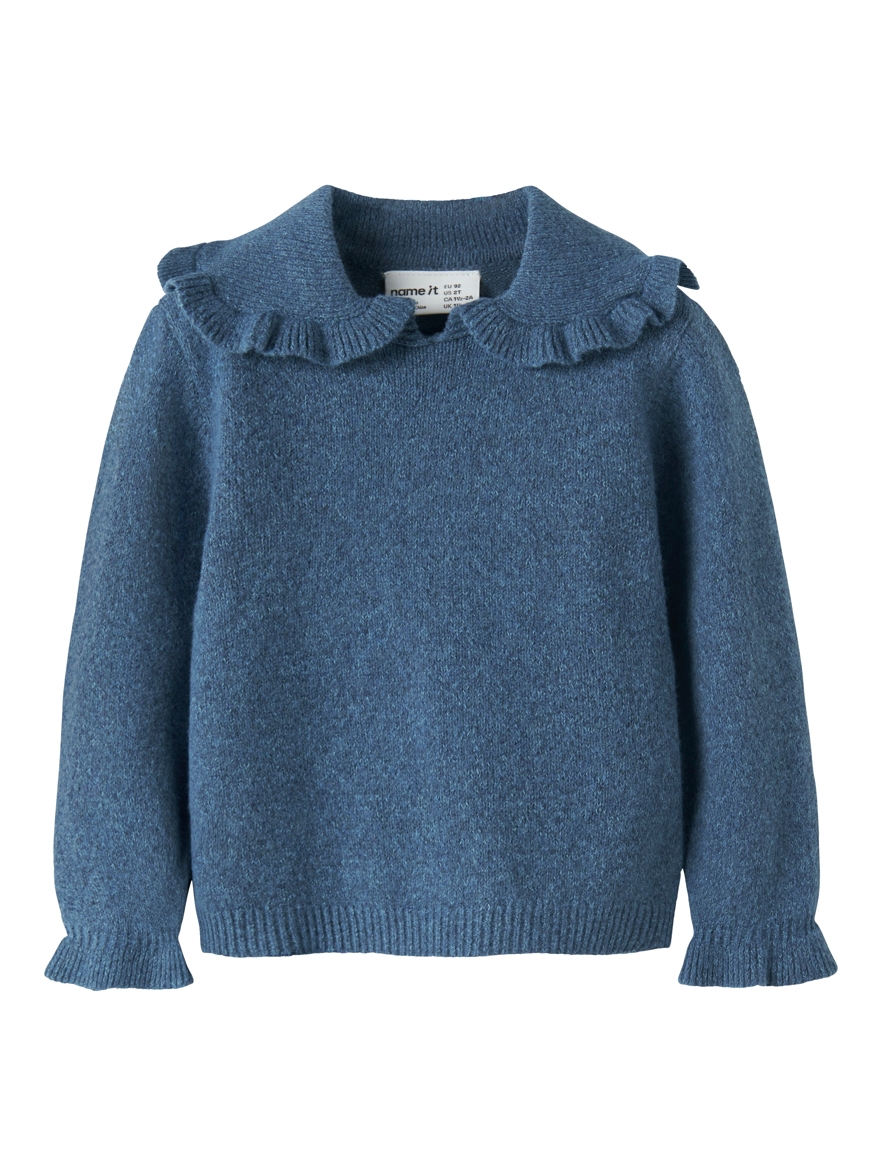 Name It Kirstena - Ls Knit - Vintage Indigo -   Cm