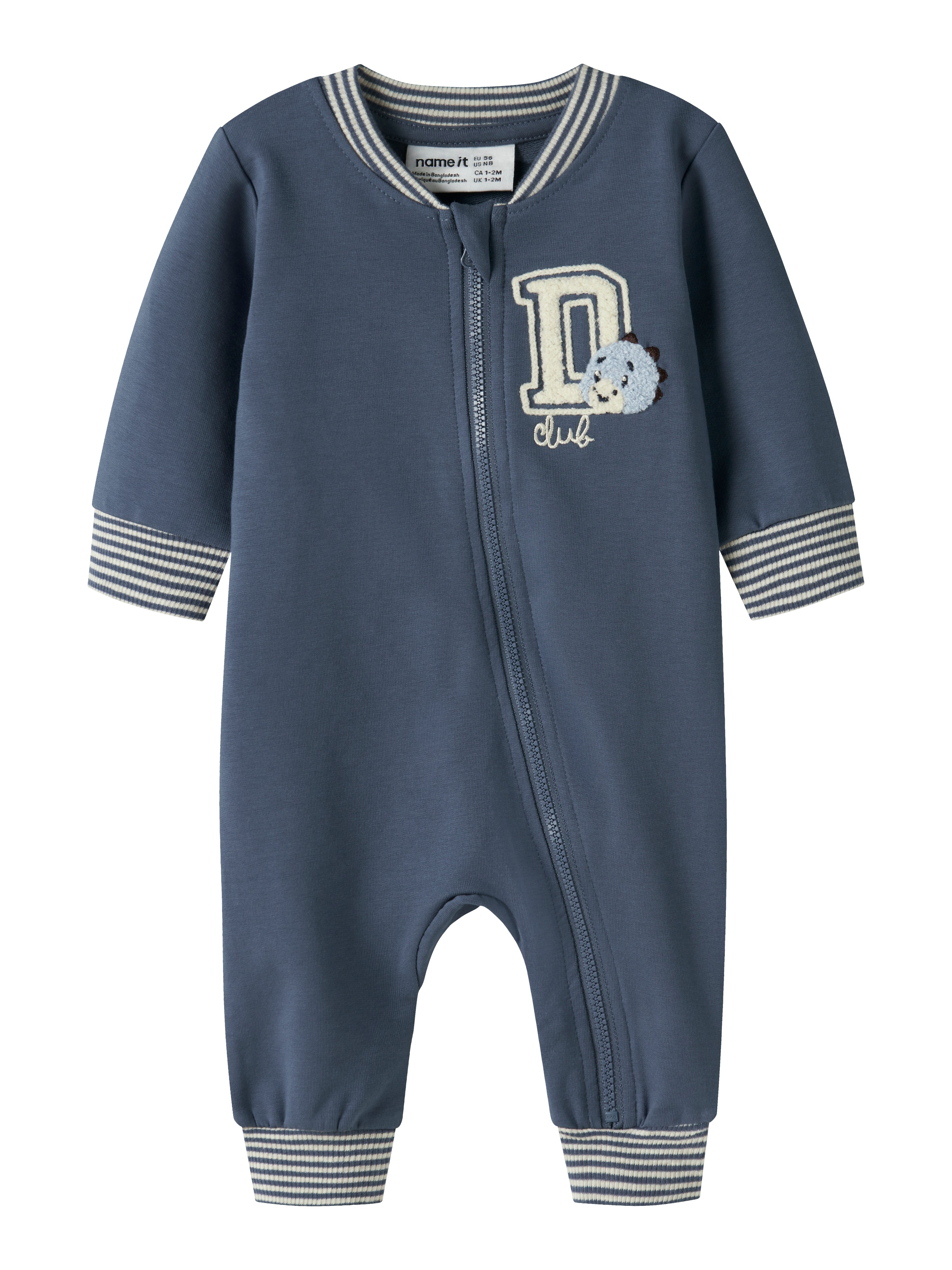 Name It Koppe - Ls Sweat Suit - Vintage Indigo -   Cm