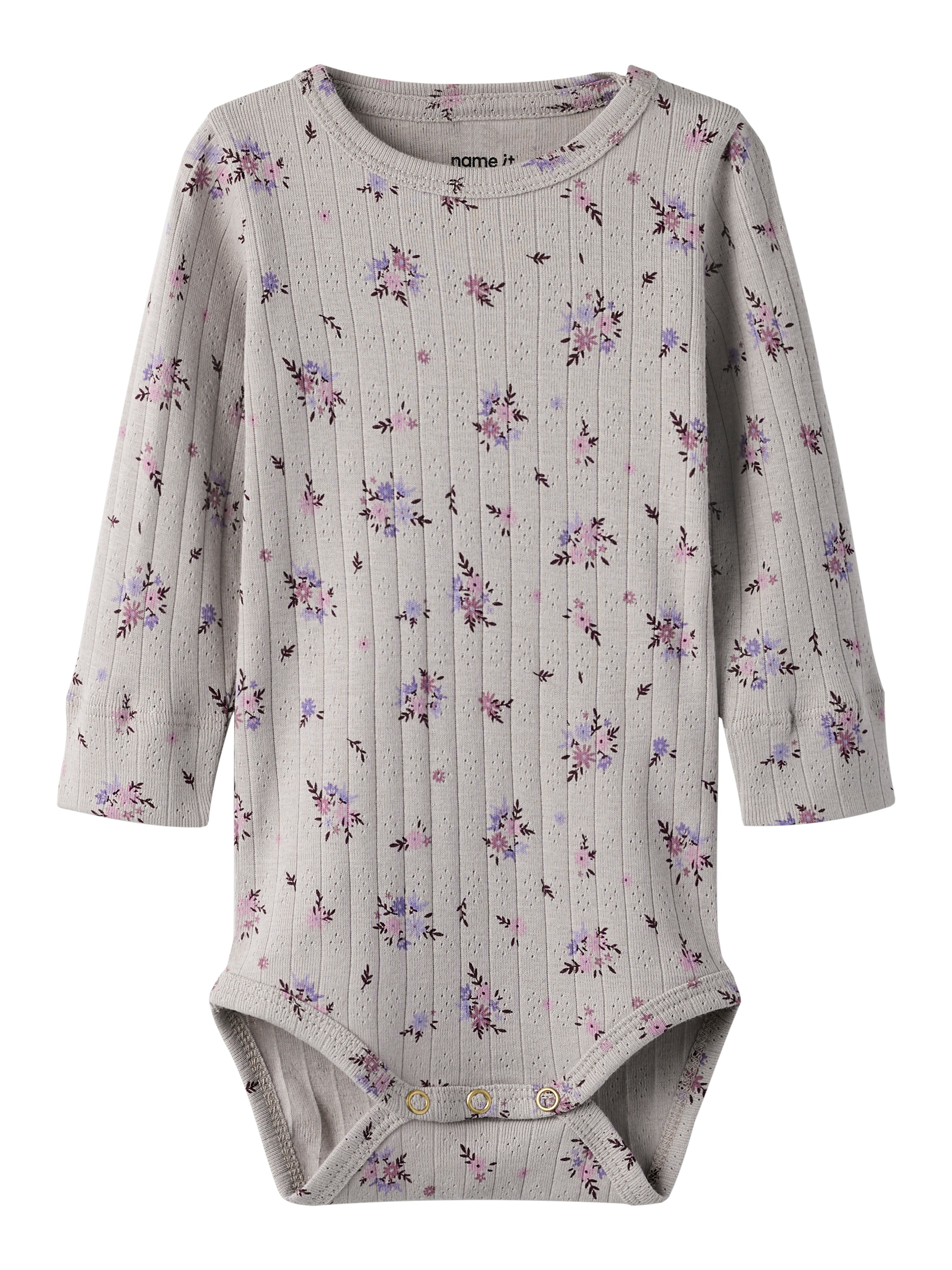 Name It Simone Body – Blomsterprint i Ashes Of Roses