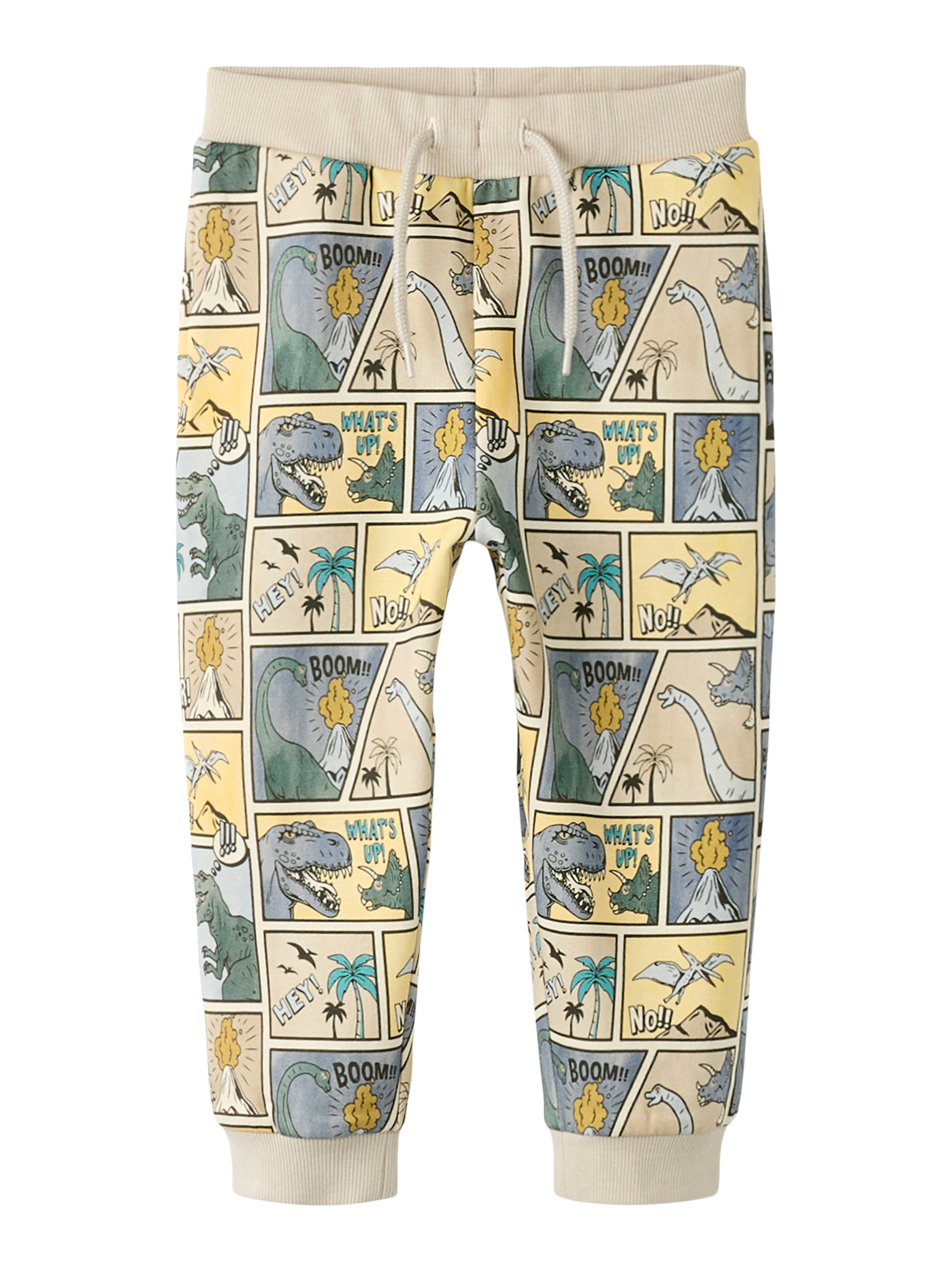 Name It Sikalas Sweatpants - Peyote med Dino Print