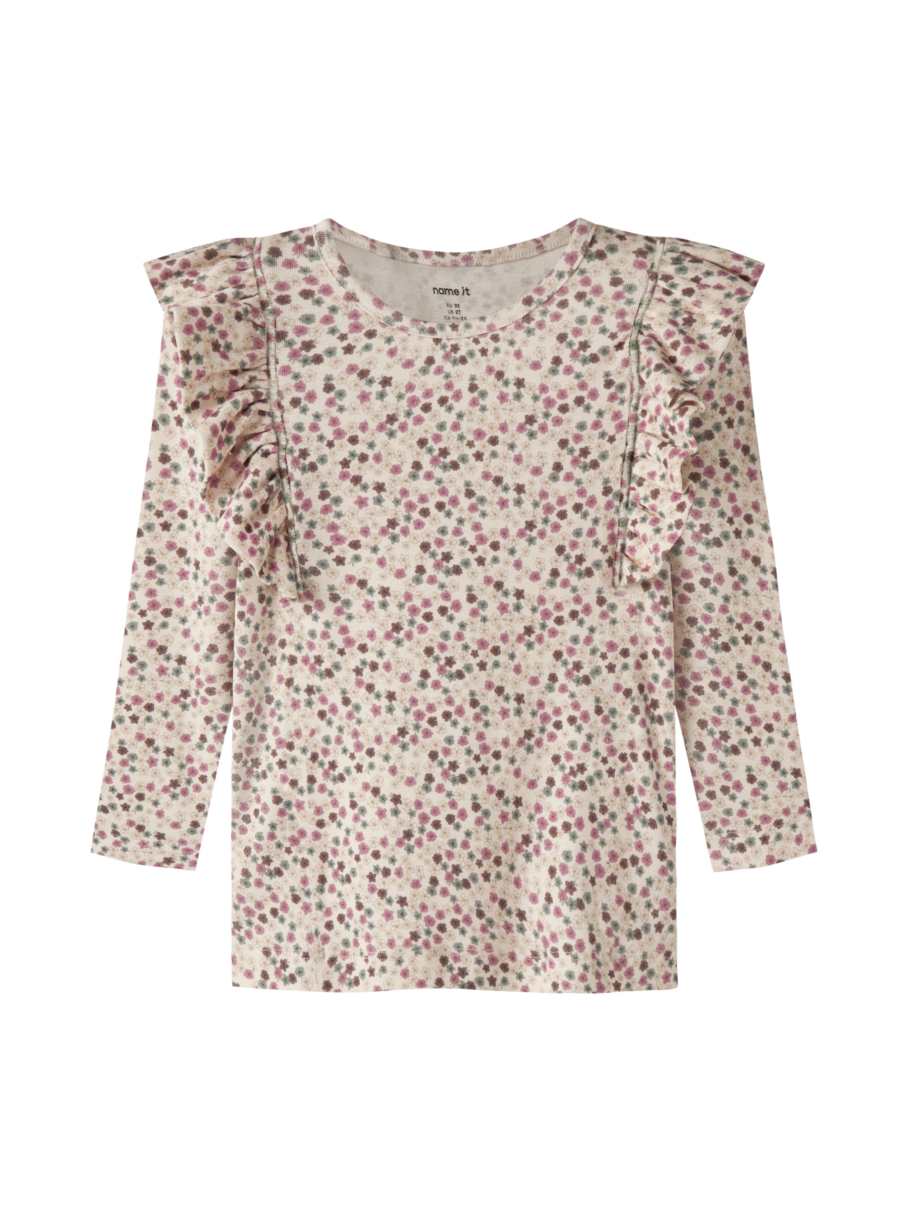 Name It Lianna - Ls Top - Antique White - Cm