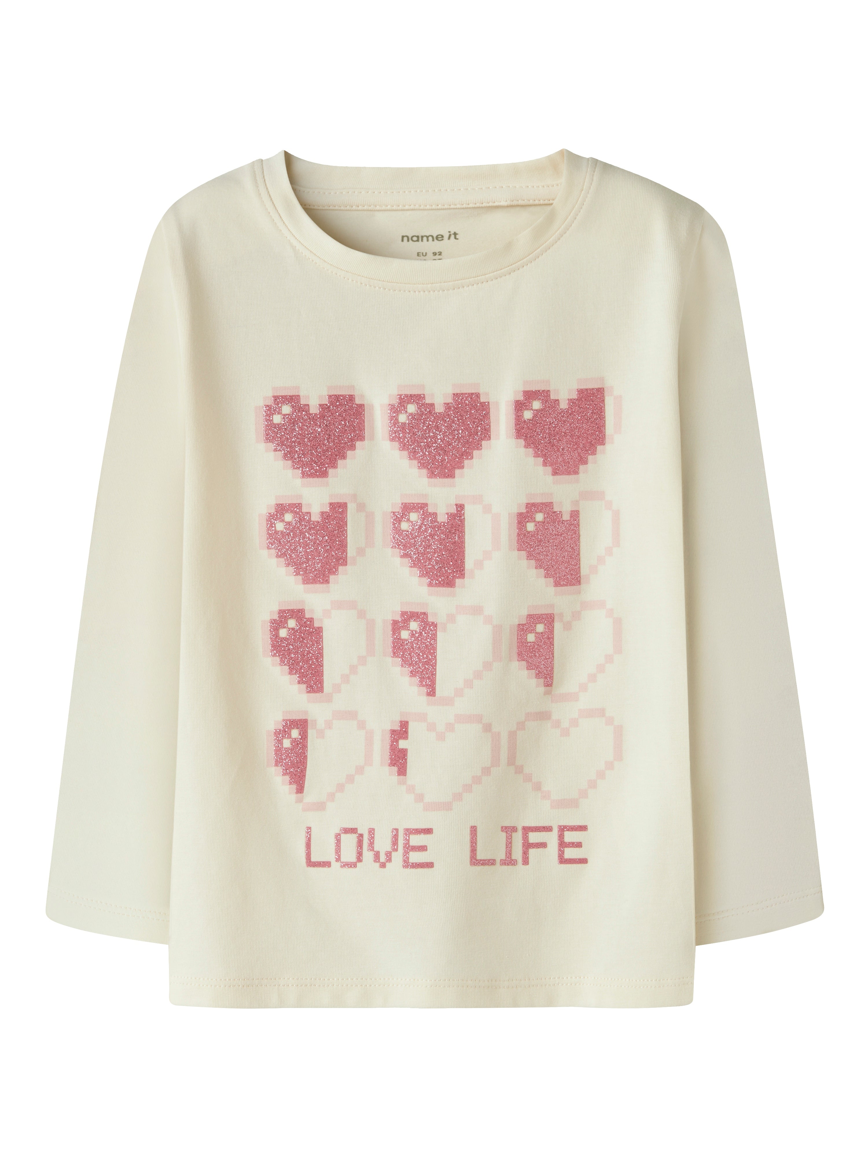 Name It Laraine - Ls Slim Top - Antique White - Cm