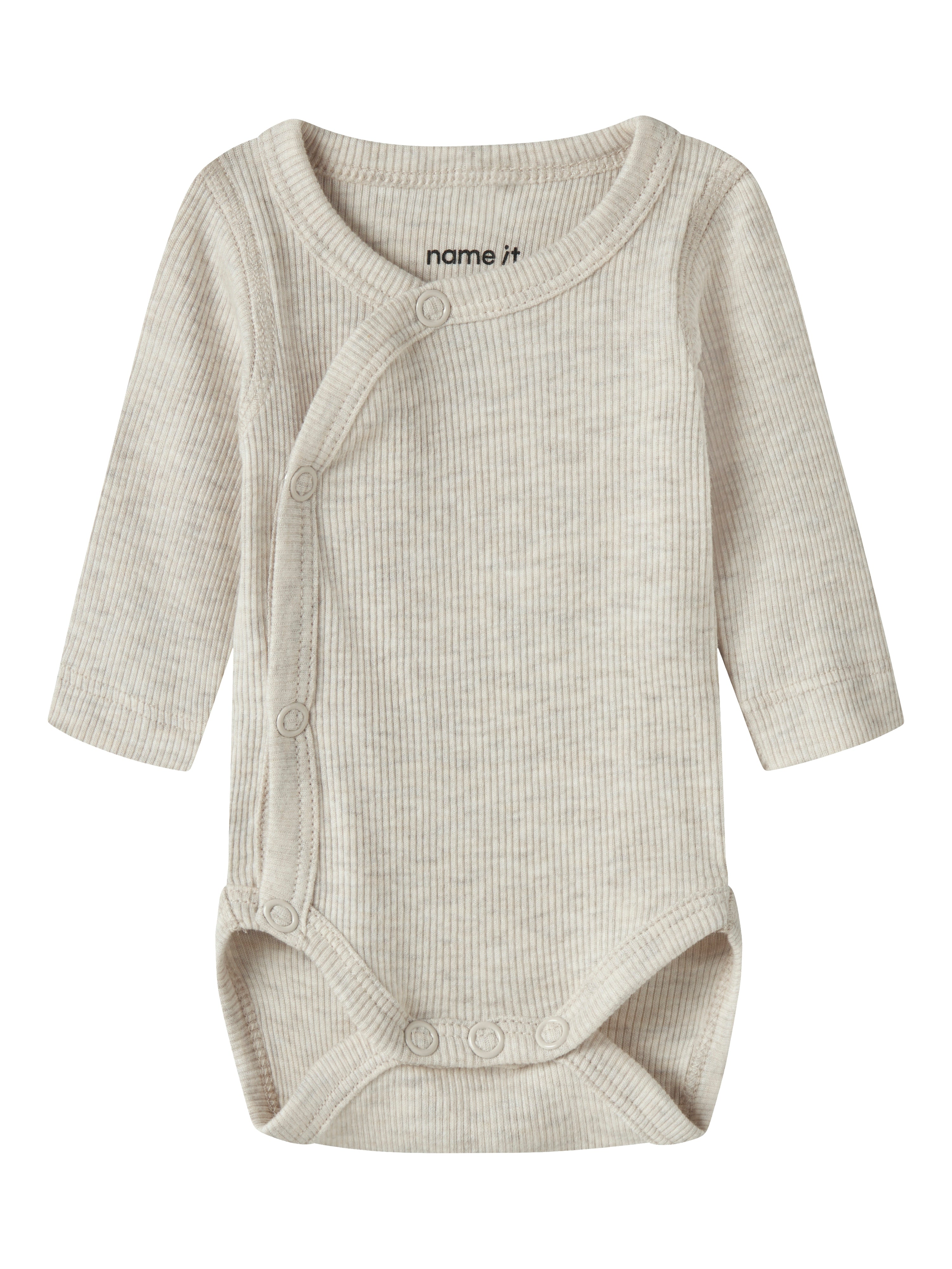 Name It Wilkab - Ls Wrap Body - Peyote Melange -   Cm