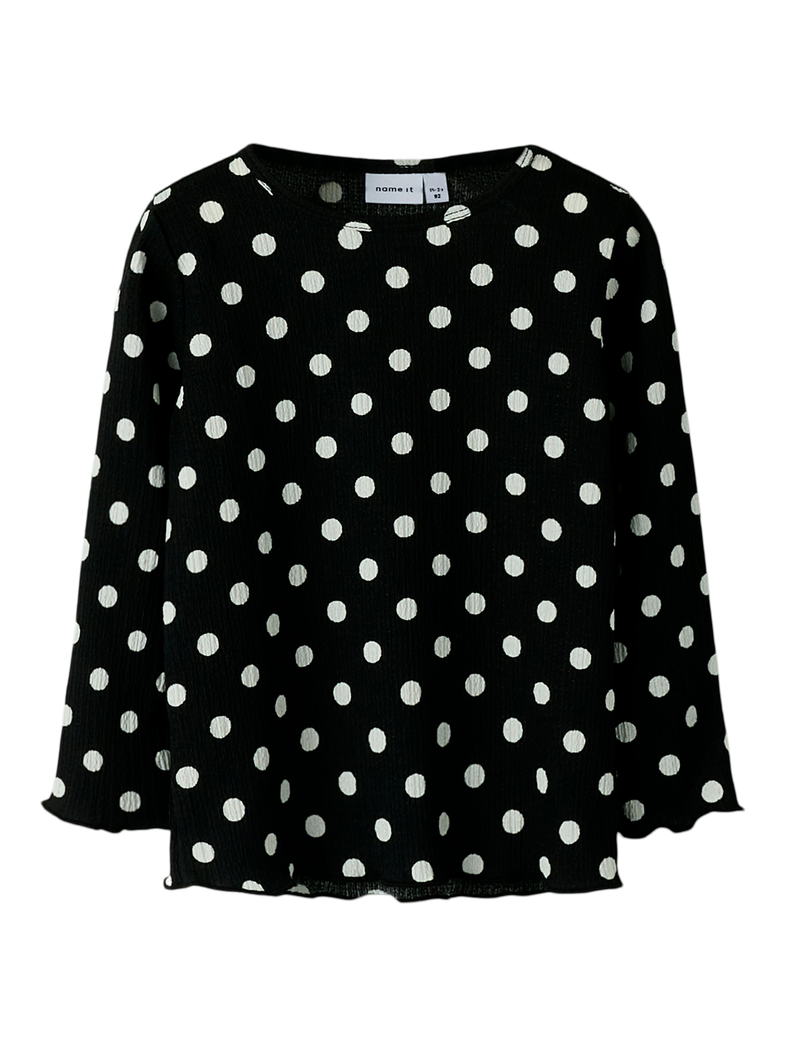 Name It Sallie Bluse – Sort – Perfekt til Mini Piger