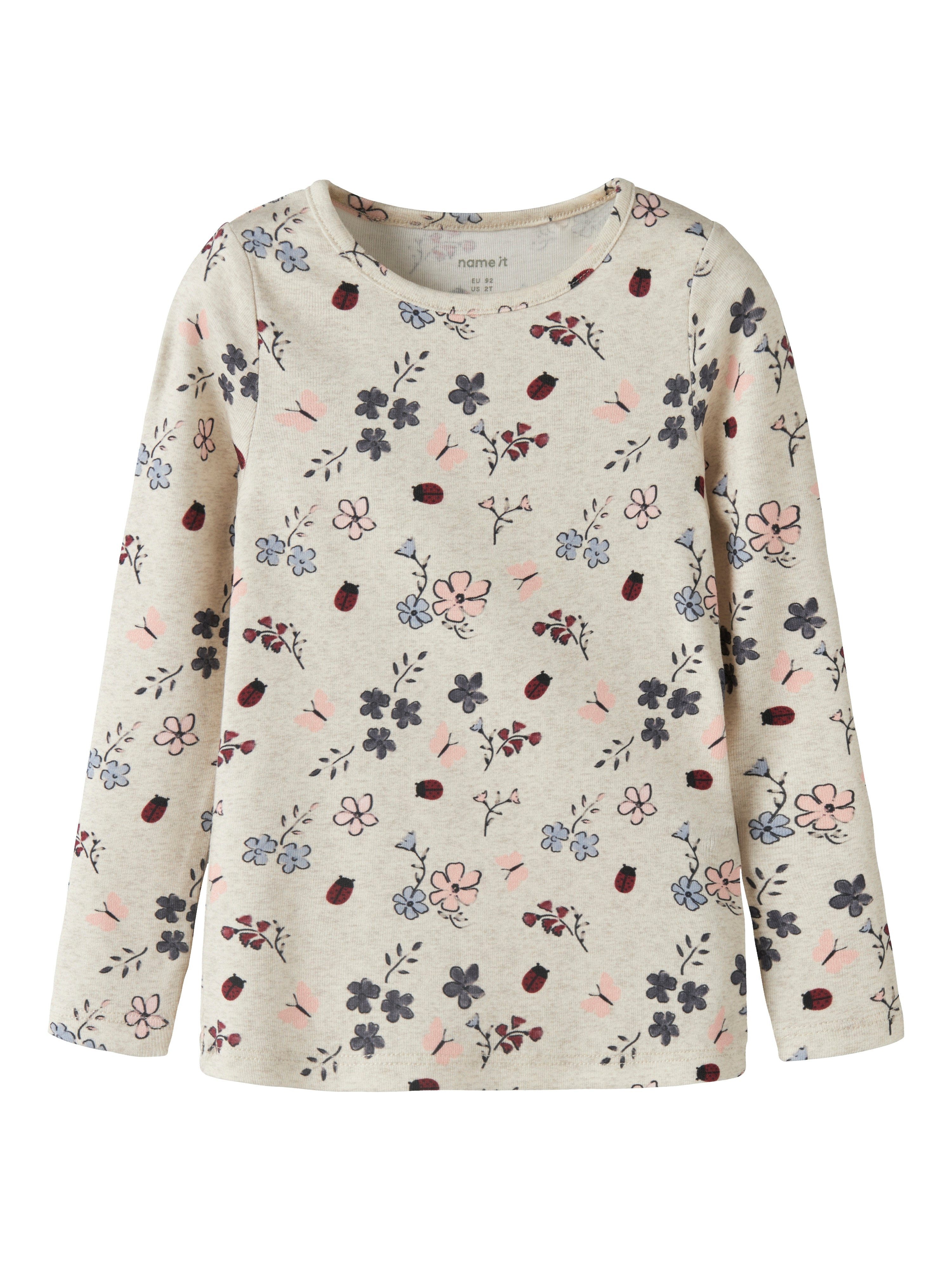 Name It Kamelia - Ls Top - Peyote Melange -   Cm