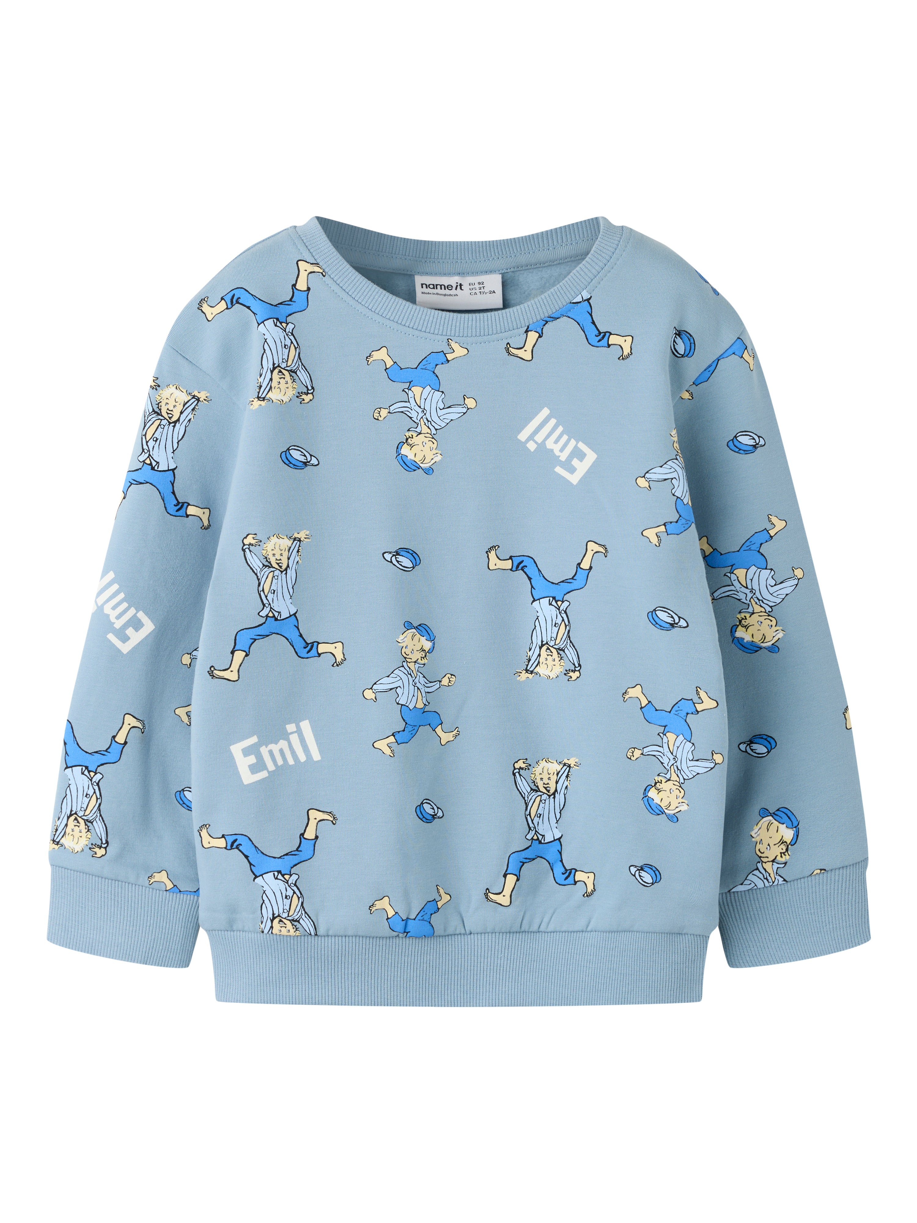 Name It Alfe Emil - Sweat - Ashley Blue - Cm