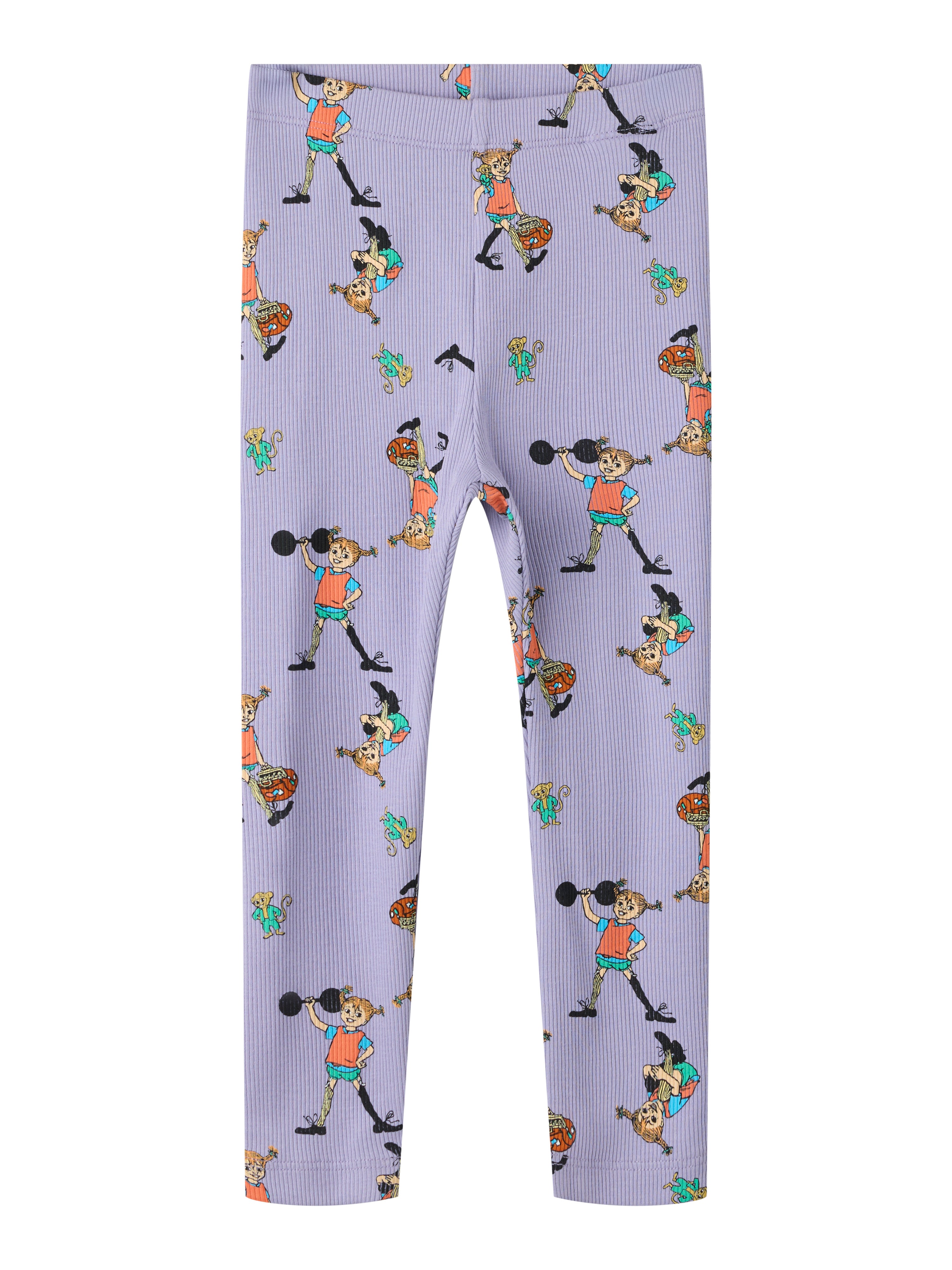 Name It Ara Pippi - Slim Legging Sky - Heirloom Lilac -   Cm