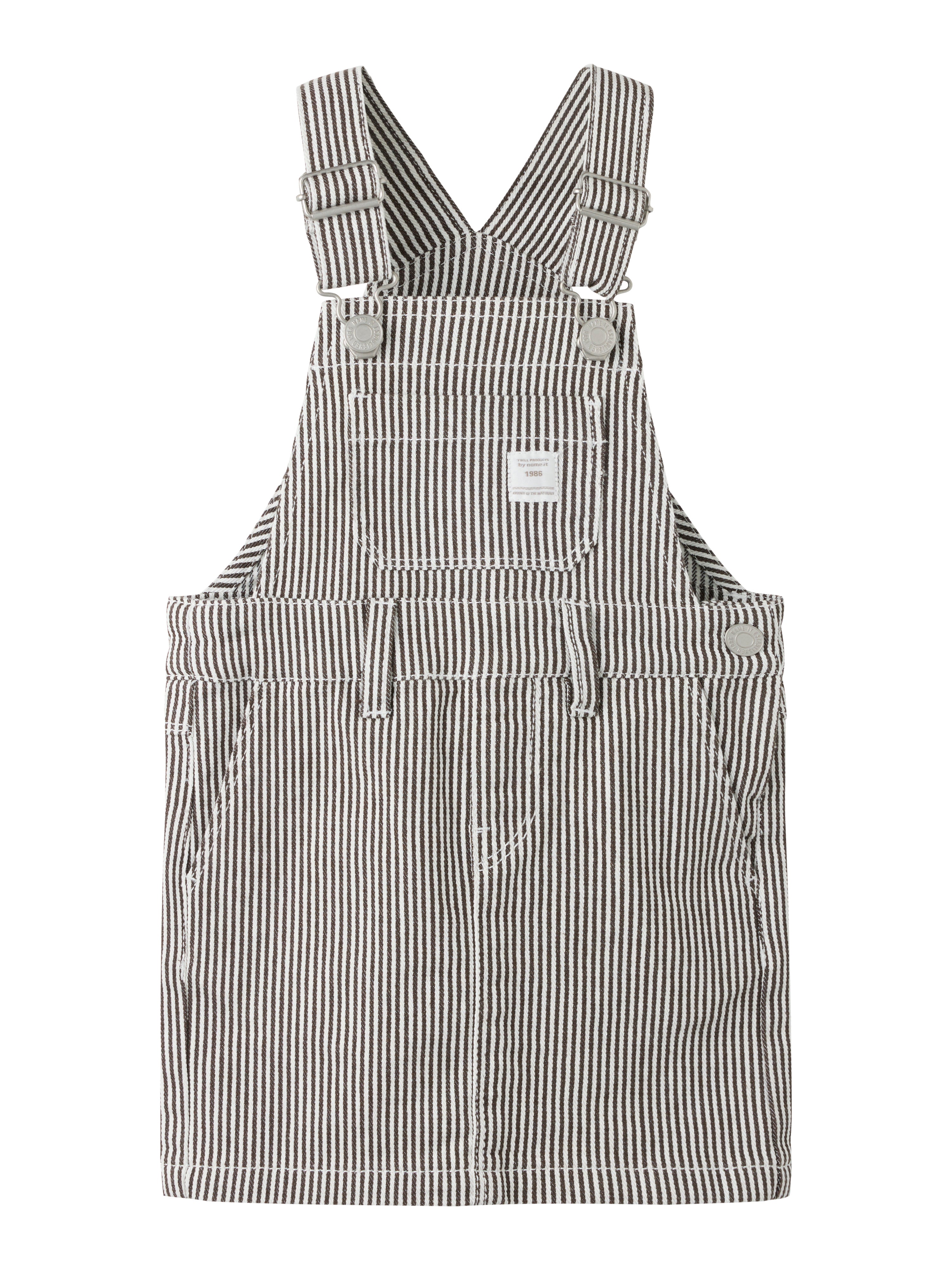 Name It Nola - Loose Stripe Spencer Dress - White Delicioso - Cm
