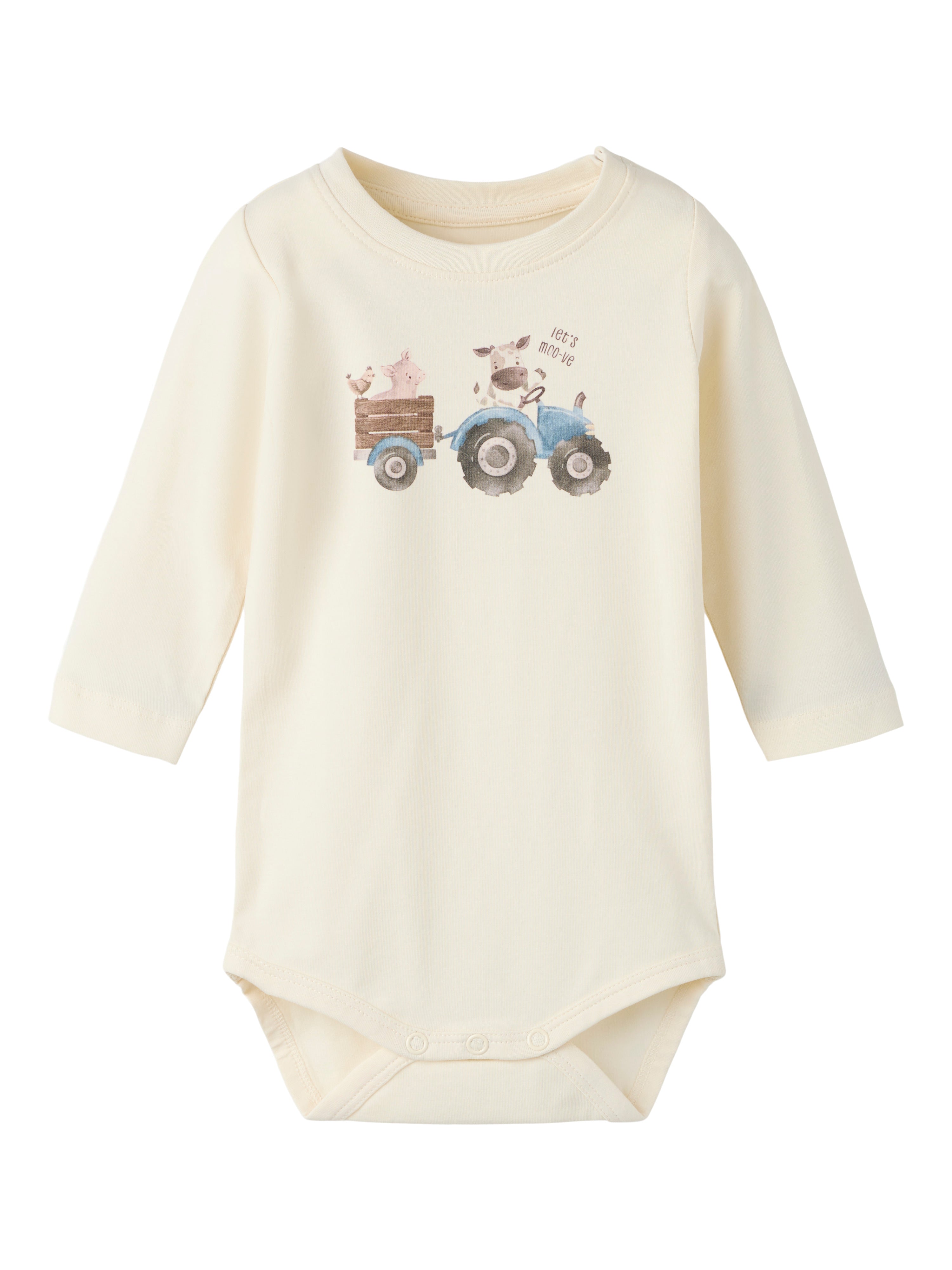 Name It Laurids - Ls Body - Antique White -   Cm