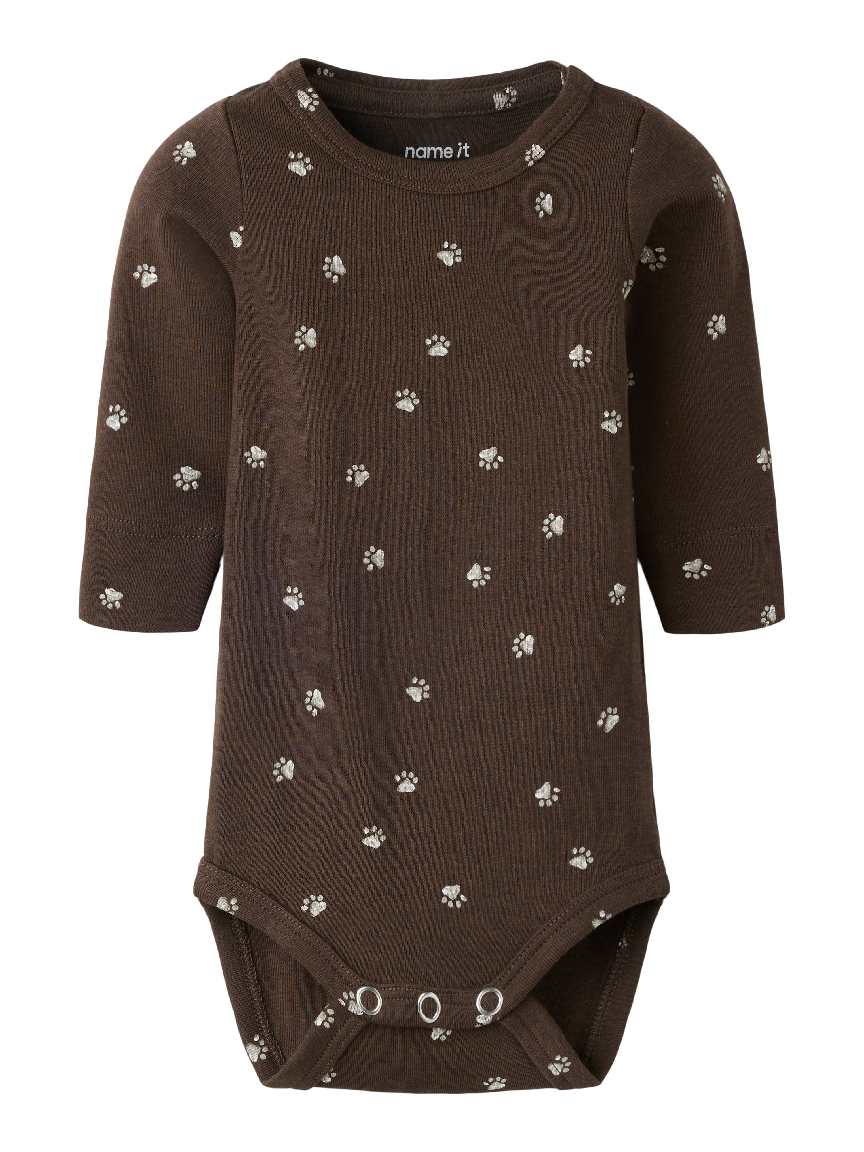 Name It Laris - Ls Body - Chocolate Brown -   Cm